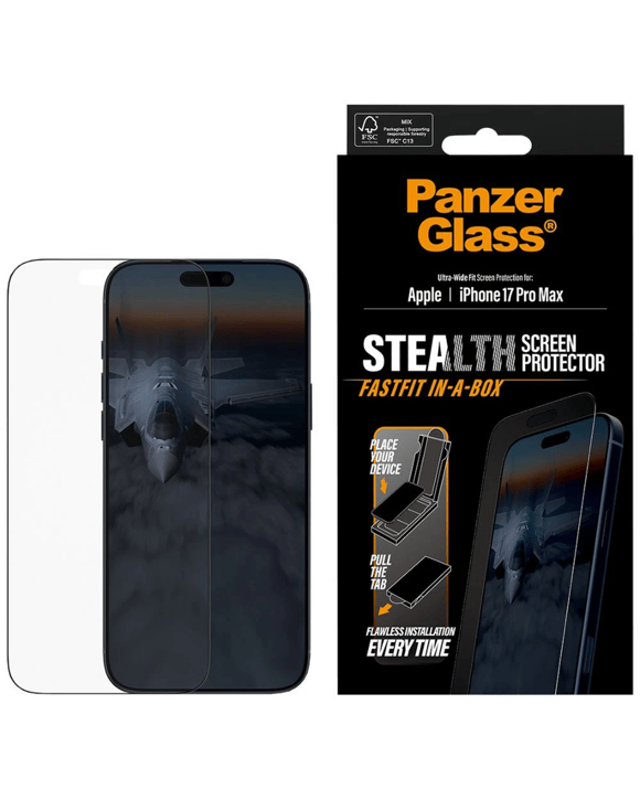 PanzerGlass Stealth Screen Protector iPhone 17 Pro Max