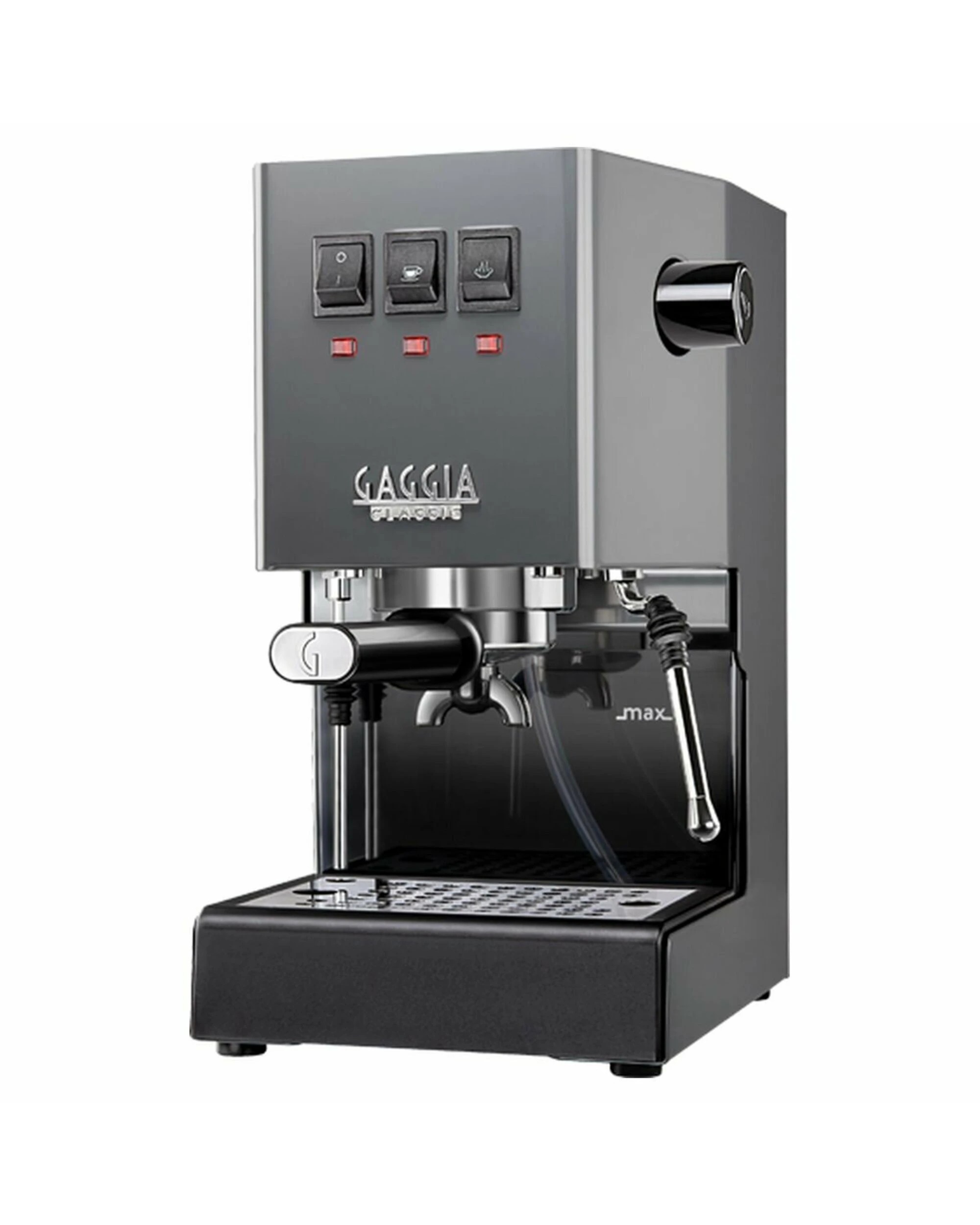 1 Gaggia Classic E24 Coffee Machine Grey, 1 of 1