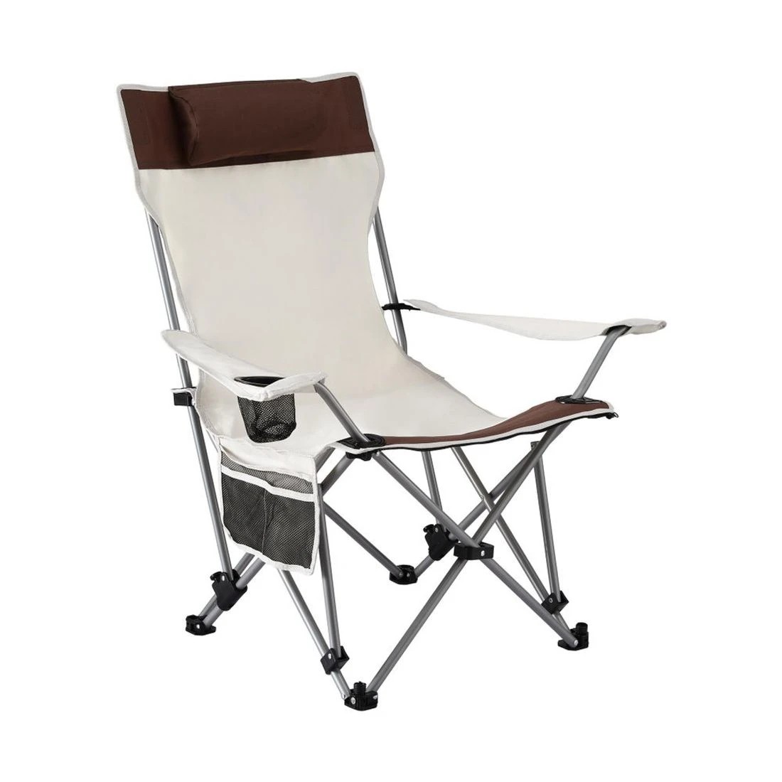 3 Weisshorn Camping Chair Reclining Adjustable Portable Outdoor Folding Lightweight - Multi, 3 of 9