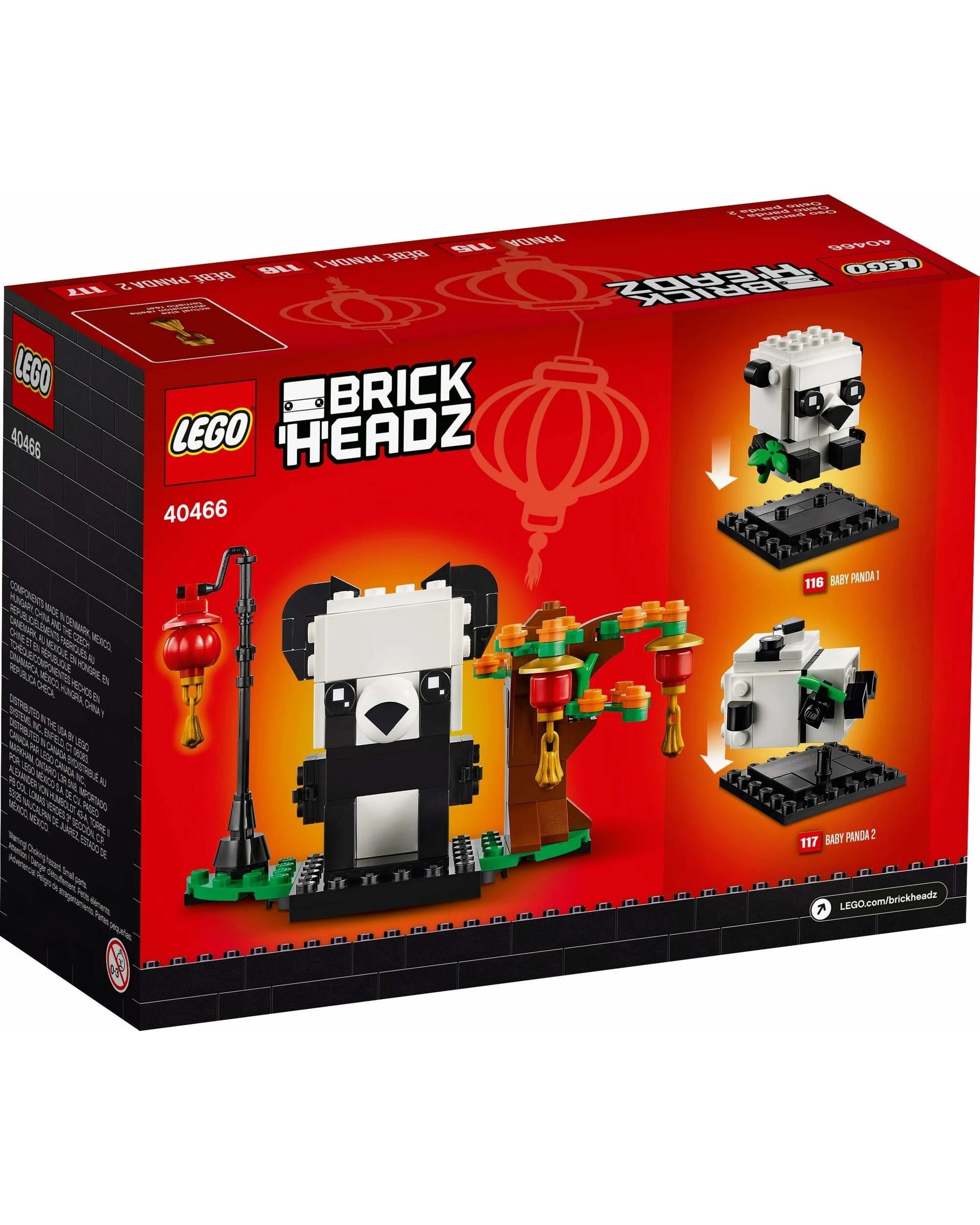 2 LEGO 40466 Chinese New Year Pandas, 2 of 2