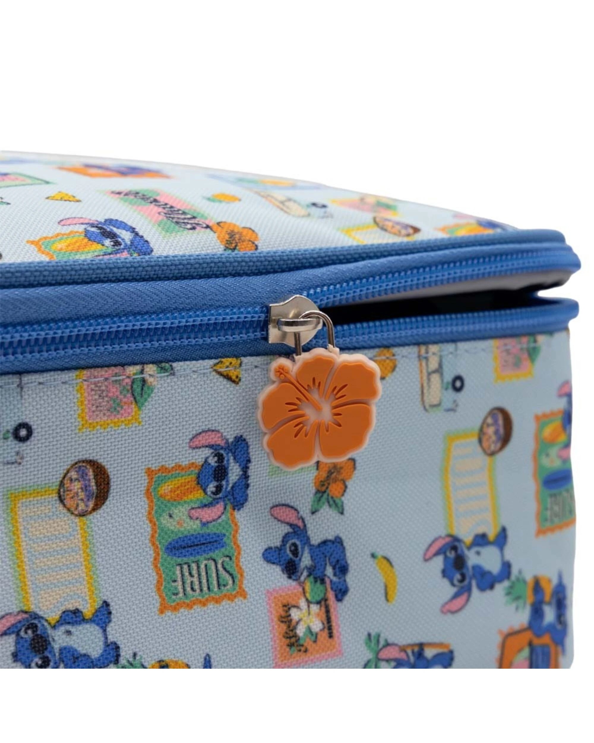 2 Disney - Lilo & Stitch - Stitch Stamps Lunch Bag - Blue, 2 of 3