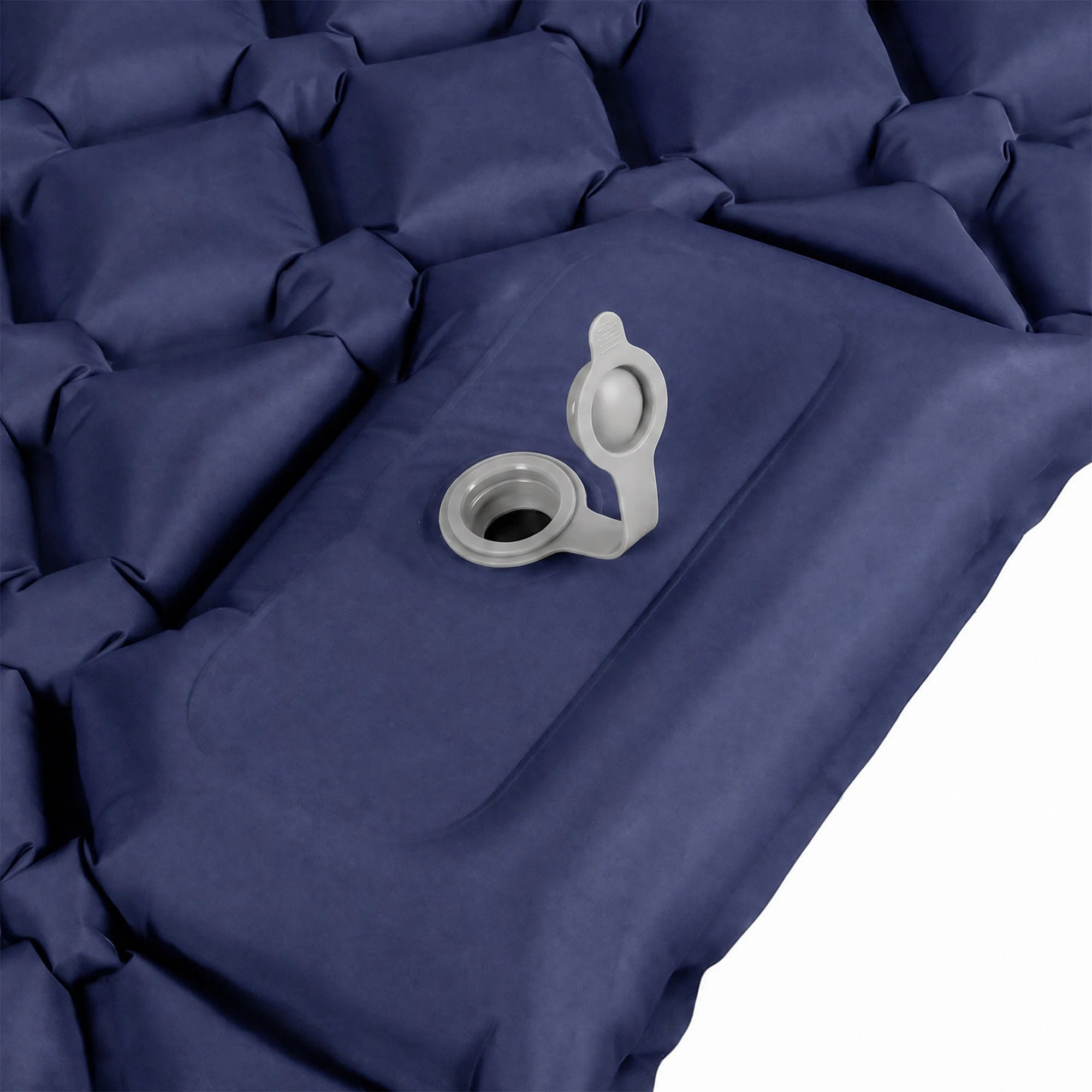 6 DreamZ Camping Mattress Sleeping Pad Inflation 40D Nylon TPU Camping Blue - Double Bed, 6 of 8