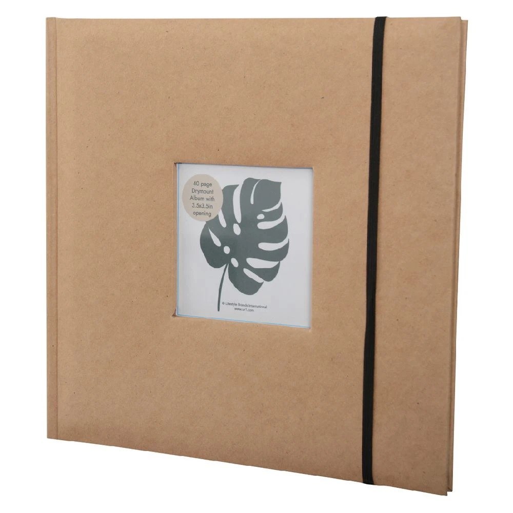 3 Kraft Drymount Photo Album 40 Capacity, 3 of 5