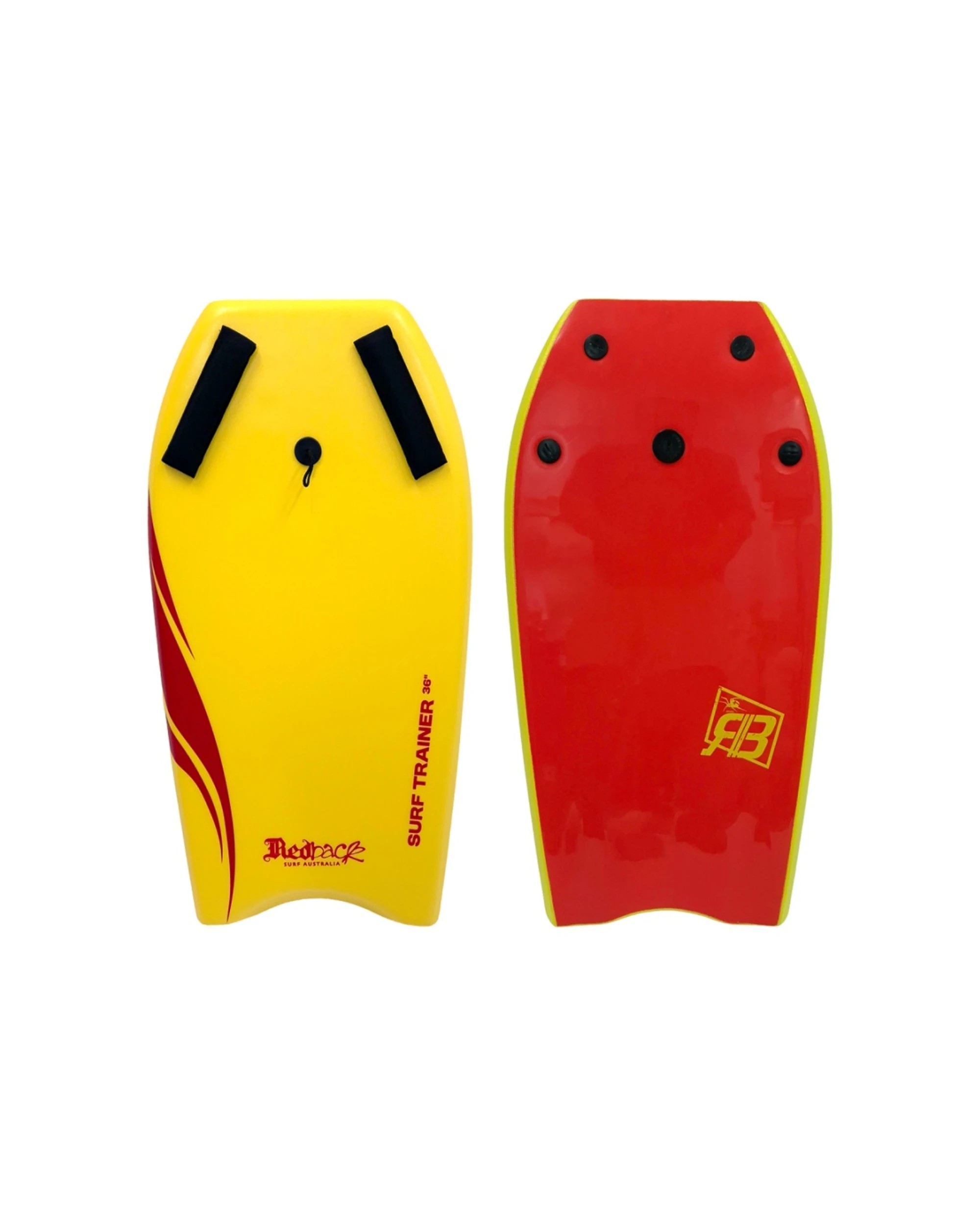 2 Redback Speed Grip Kids Surf Bodyboard W/ Padded Handles & Wrist Leash 36 In - Assorted, 2 of 3