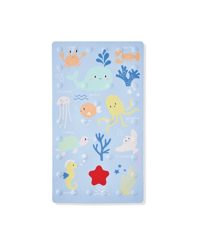 Bath Mat with Heat Indic