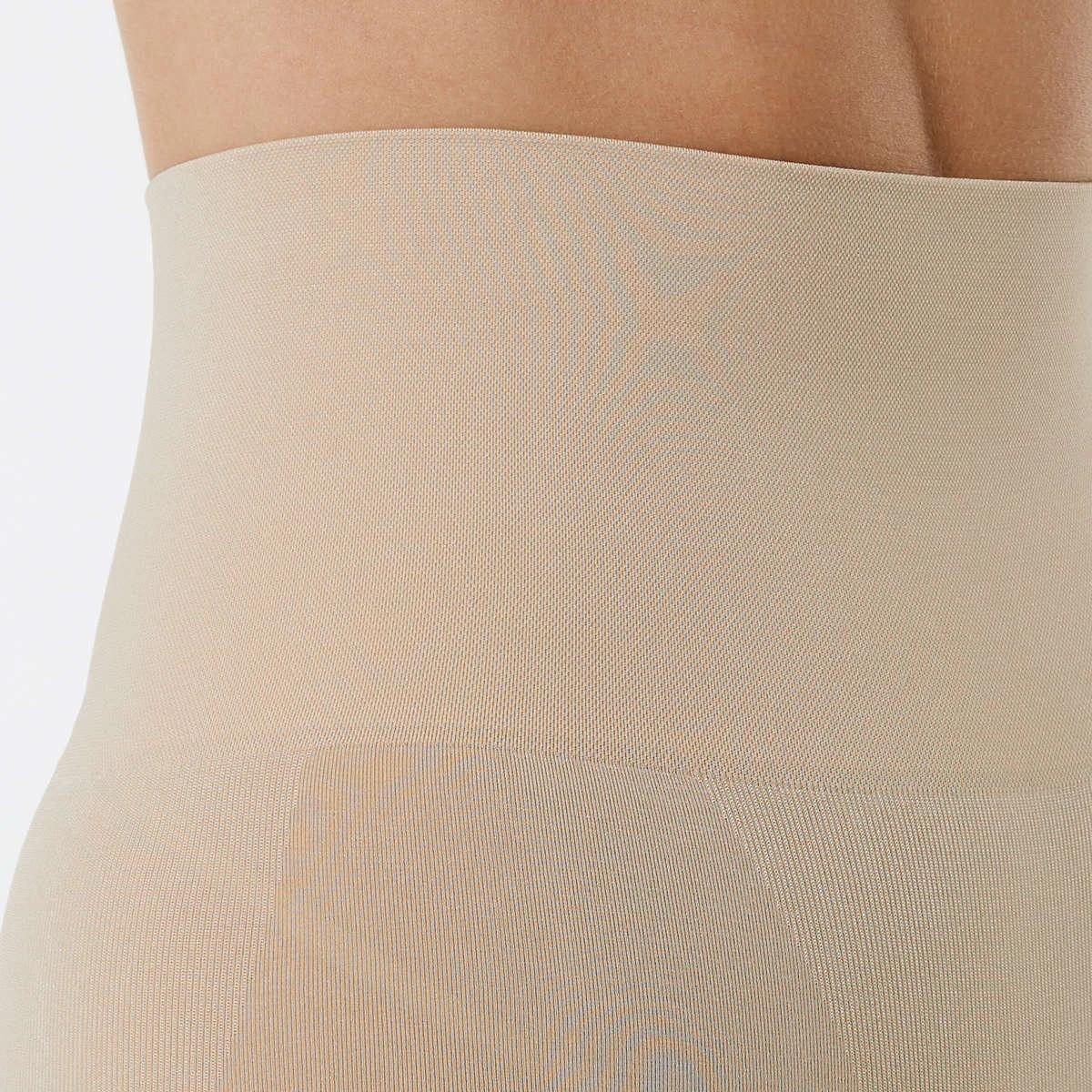 7 2 Pack Seamfree Boyleg Shaping Shorts BLACK, BEIGE, 7 of 8