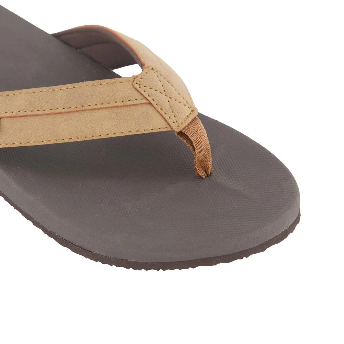 3 Comfort Thongs Brn Choc, 3 of 3