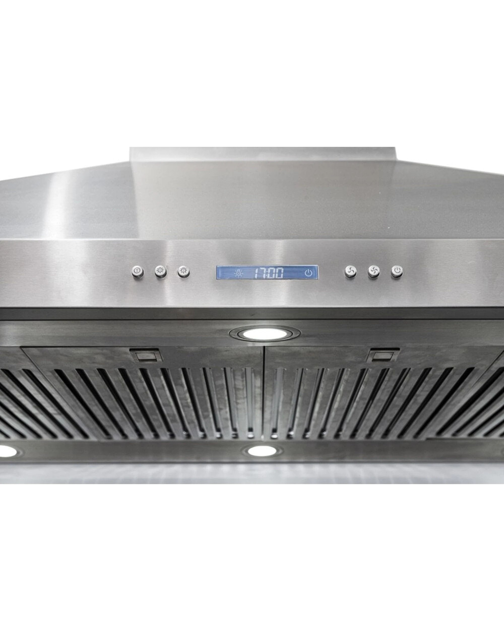 6 Gasmaster Outdoor Stainless Steel BBQ Rangehood 6 LED Lights Medium 1200mm - Silver, 6 of 9