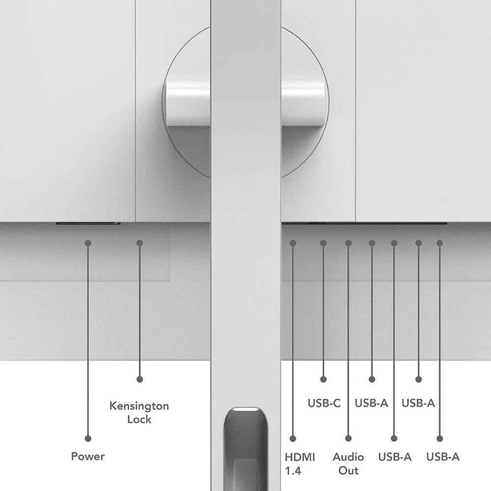 8 Lenovo 24" FHD 144Hz 1ms IPS USB-C 75W PD Monitor L24D-4C, 8 of 8