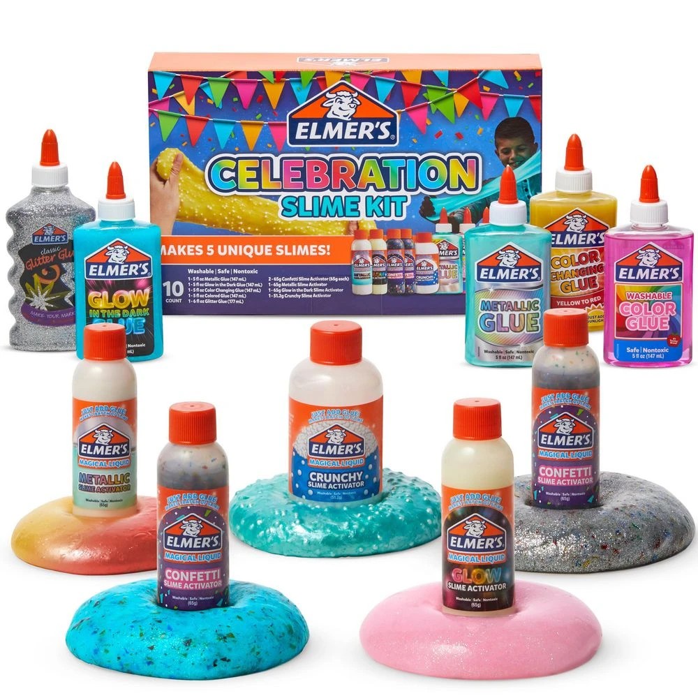 4 Elmer's Celebration Slime Kit, 4 of 4