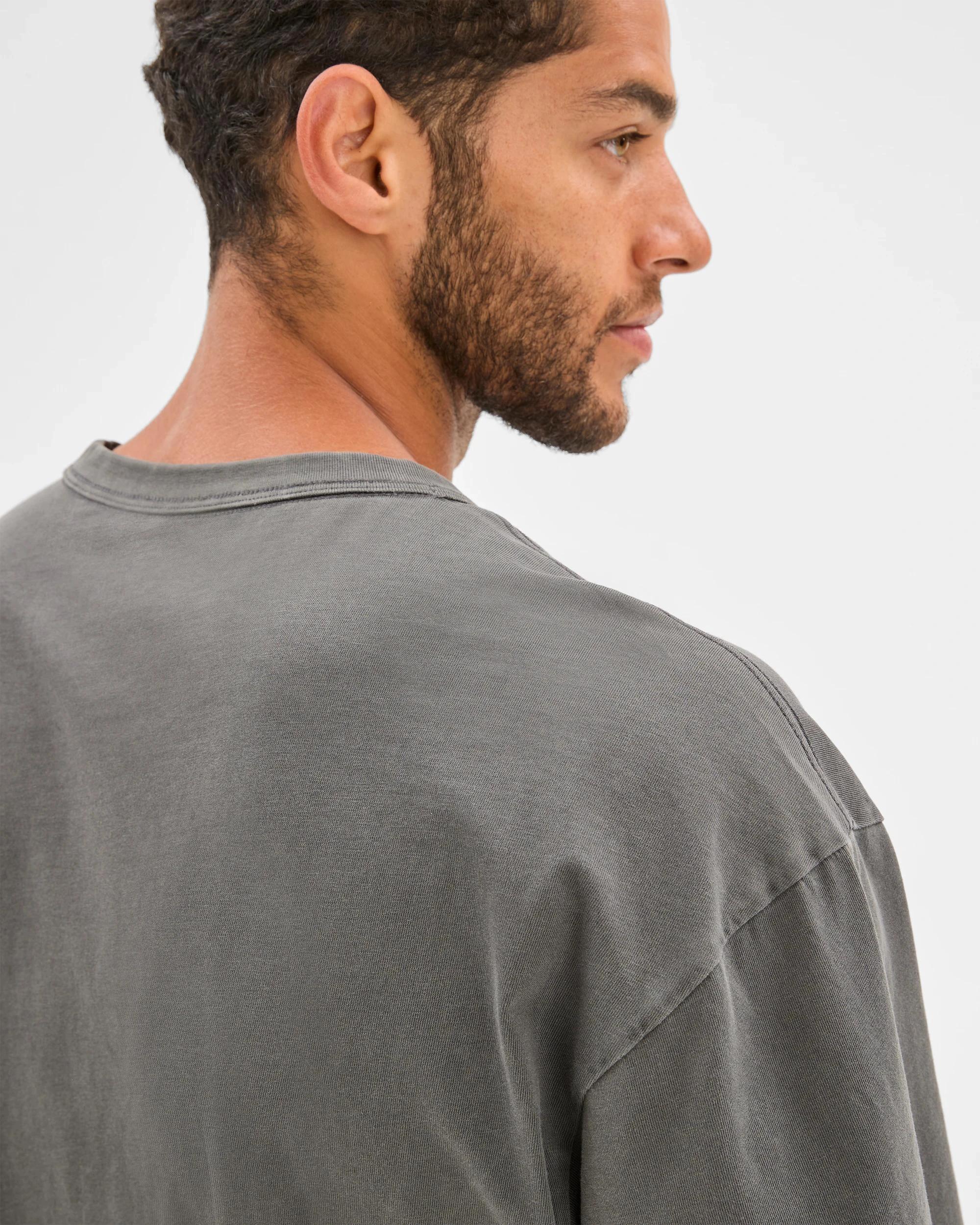 5 Target Man Australian Cotton Oversized T-Shirt BLACK, 5 of 5