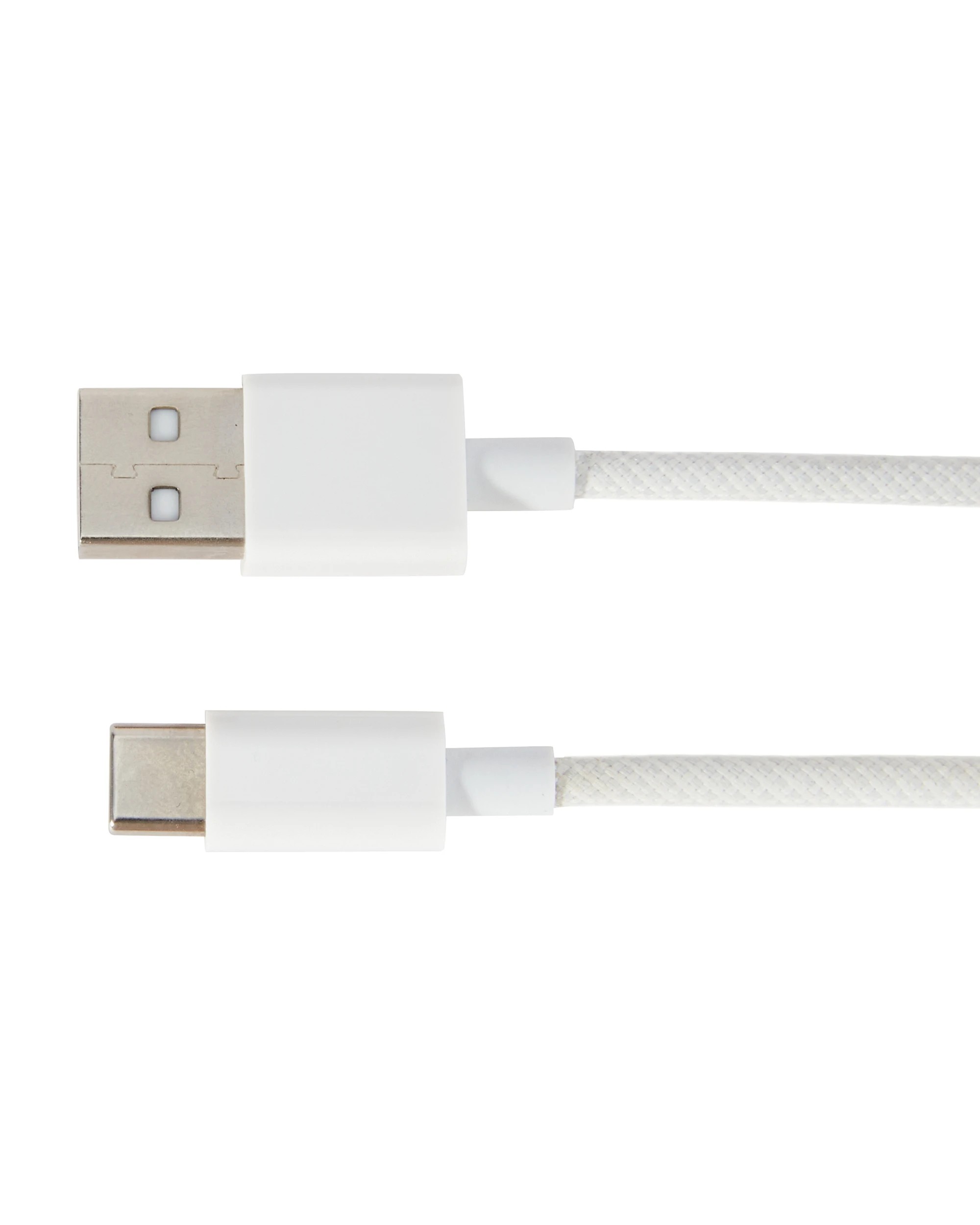 2 USB-A to USB-C Cable - 1m, White, 2 of 5