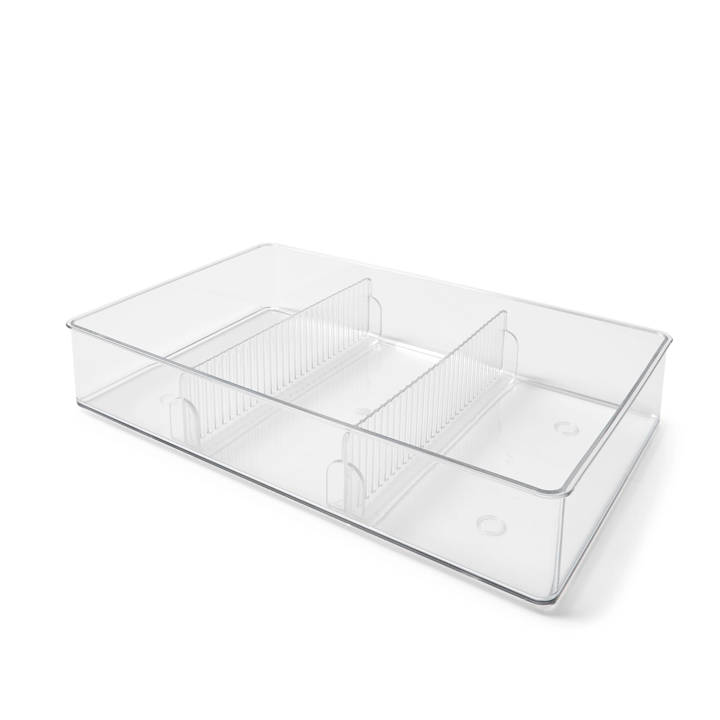 3 Large Drawer Organiser - Clear, 3 of 8