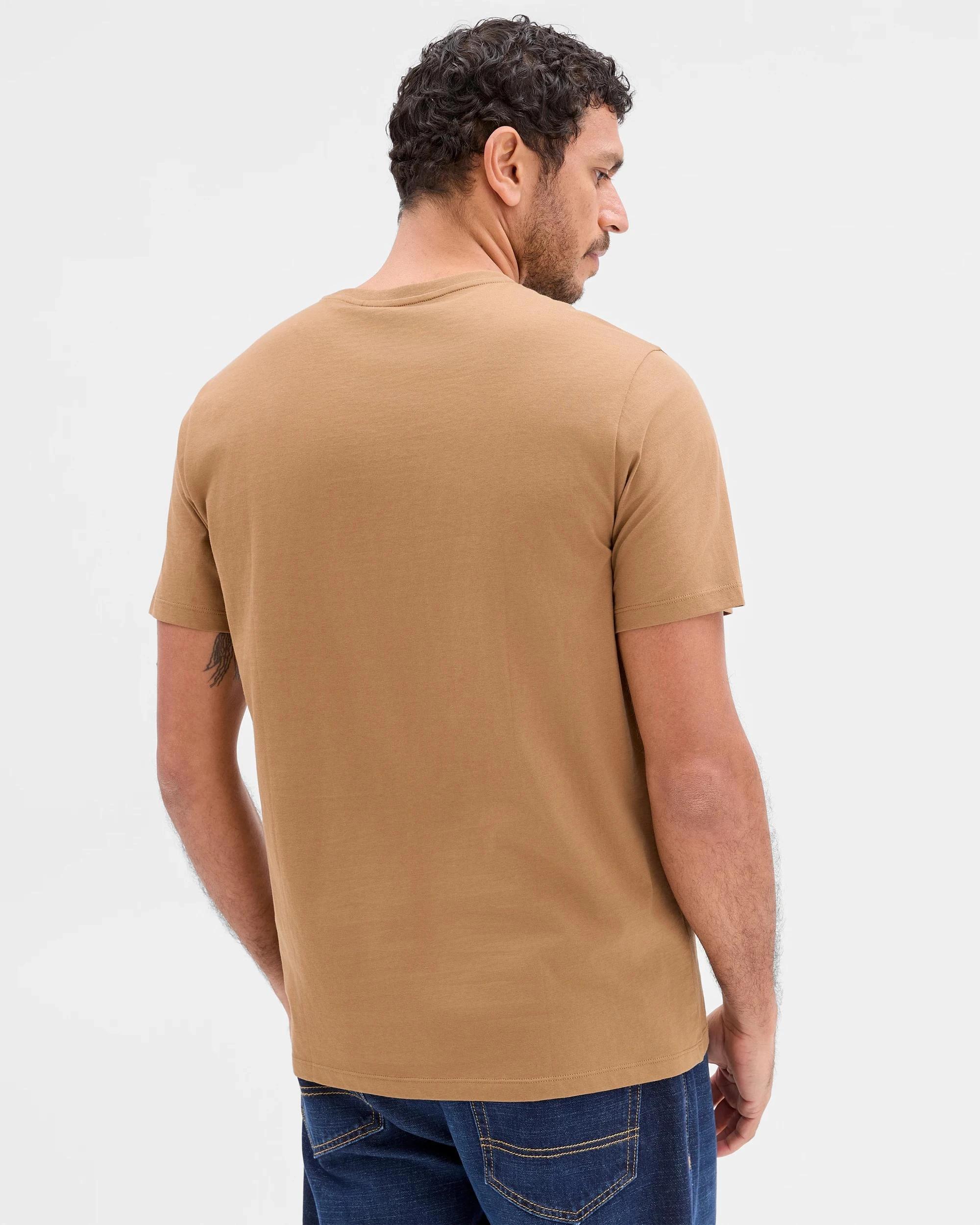 4 Target Australian Cotton T-Shirt OTTER, 4 of 7