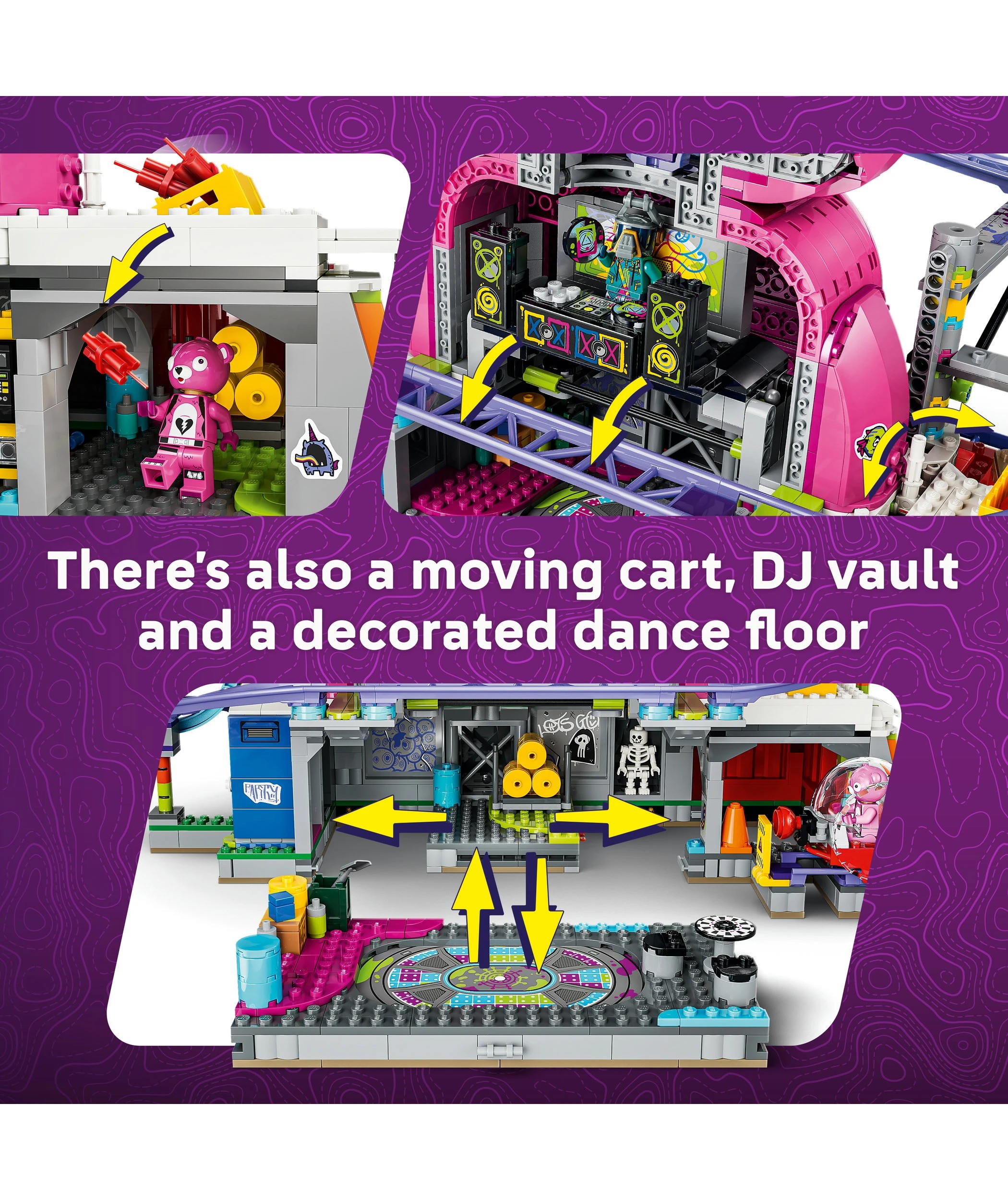 6 LEGO Fortnite Rave Cave 77082, 6 of 10