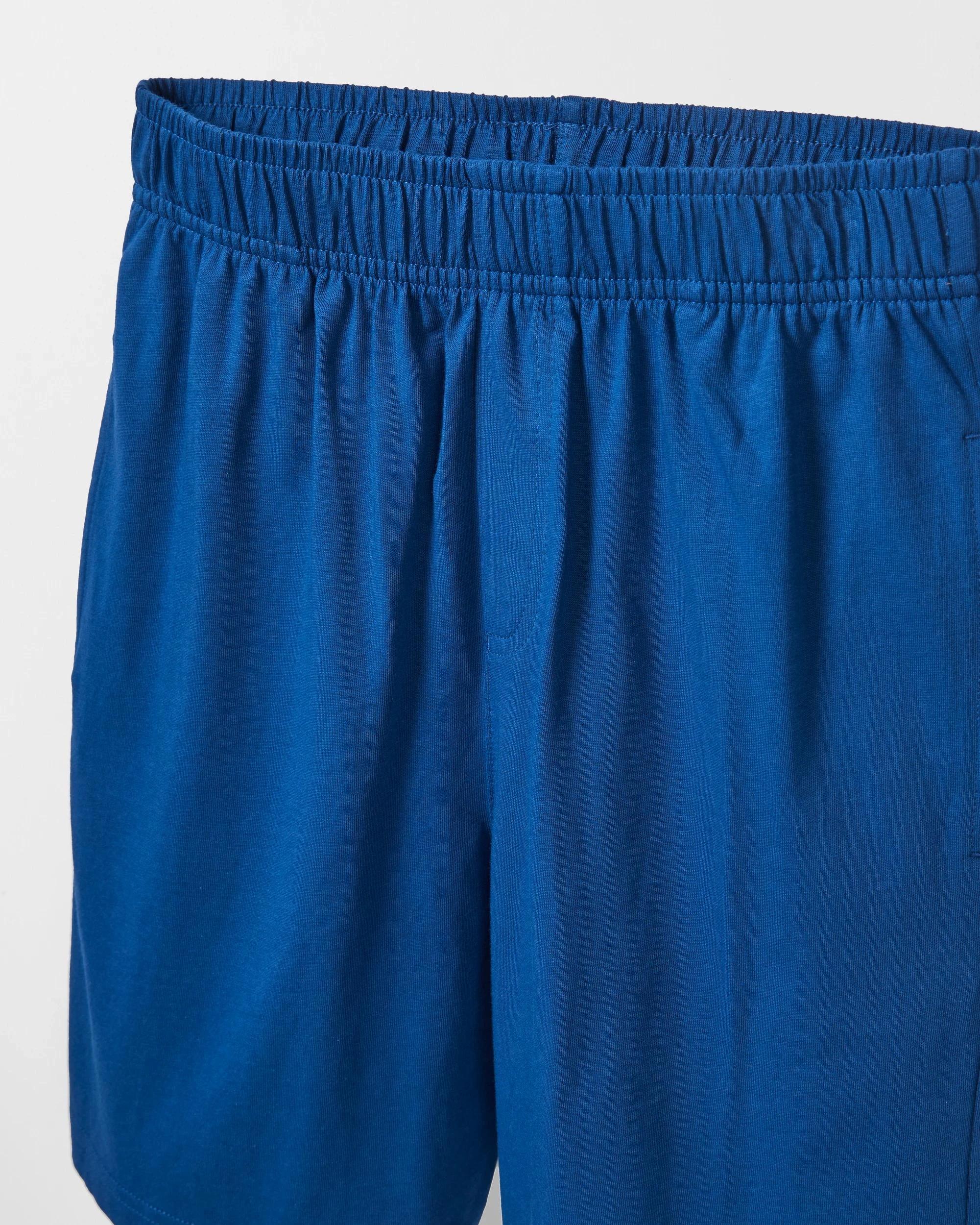 3 Target Australian Cotton 2 Pack School Knit Shorts ROYAL BLUE, 3 of 3