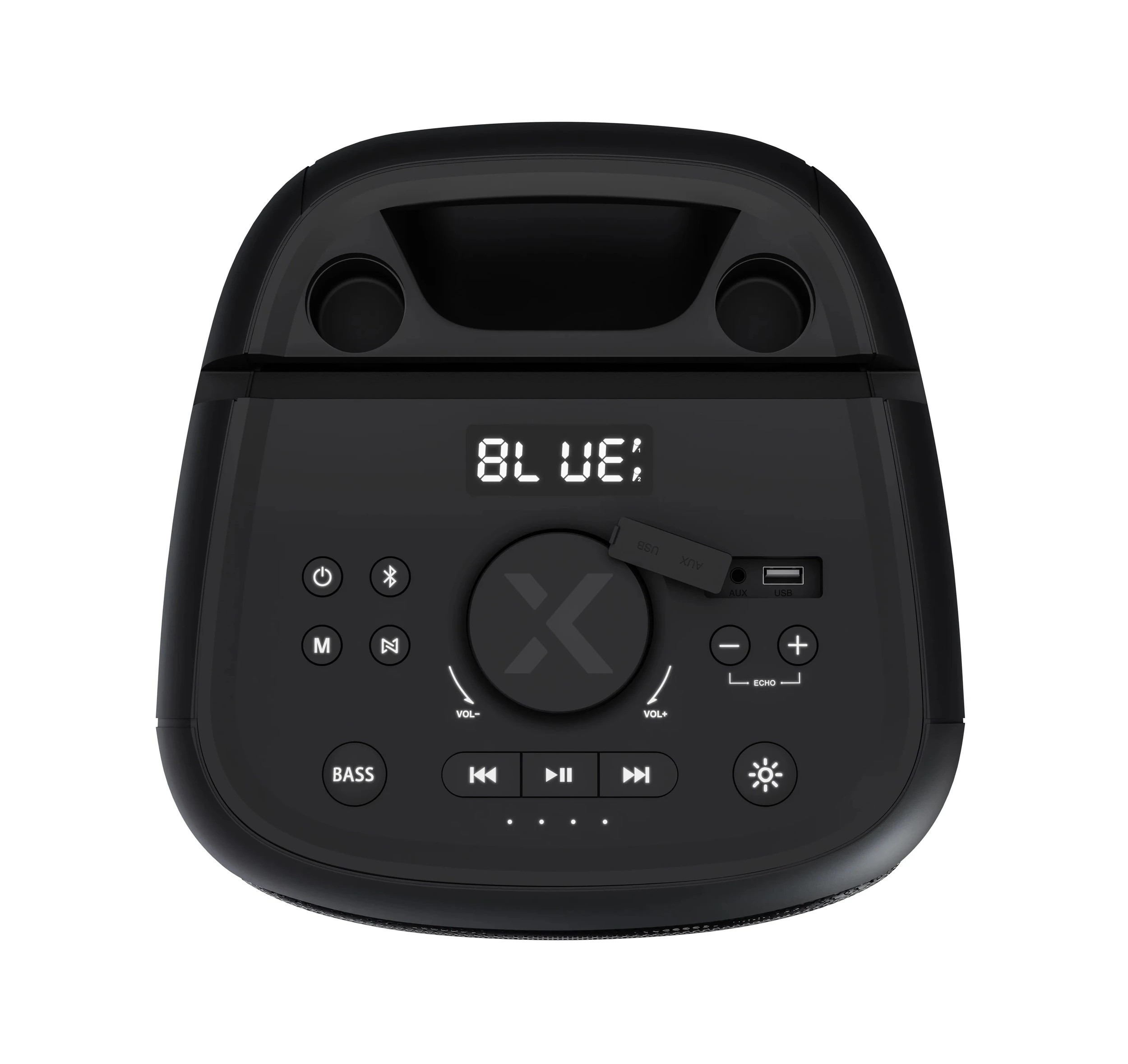 5 BlueAnt X5i Portable 120W Party Bluetooth Karaoke Speaker – Black, 5 of 5