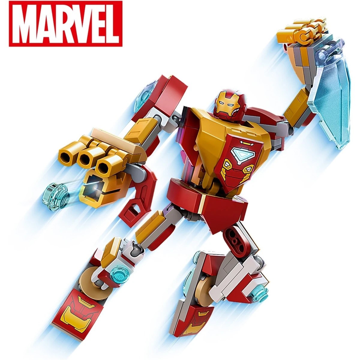 3 Marvel Avengers Movie 4 Iron Man Mech Armour 76203, 3 of 9