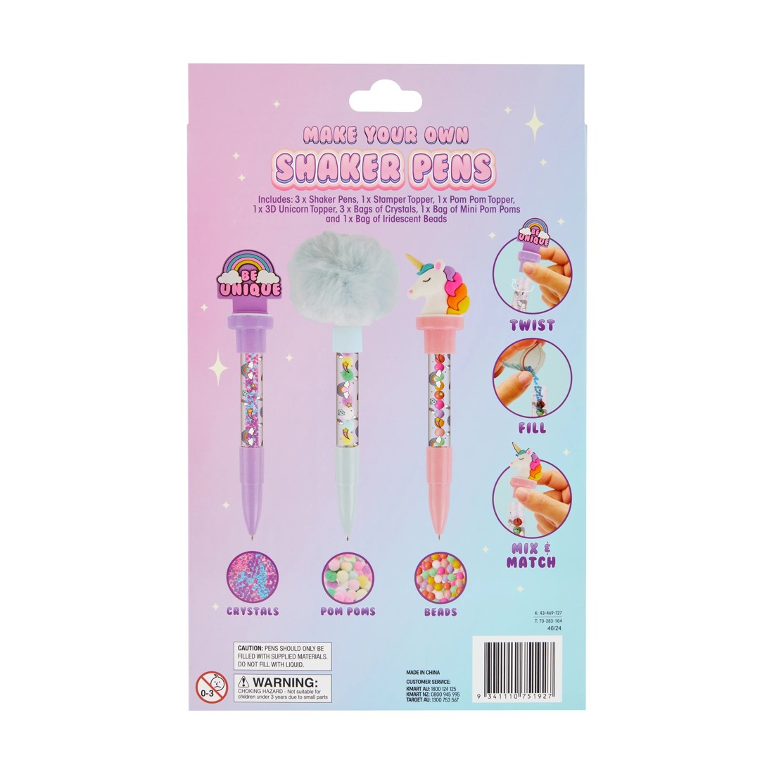 8 Make Your Own Shaker Pens, 8 of 8