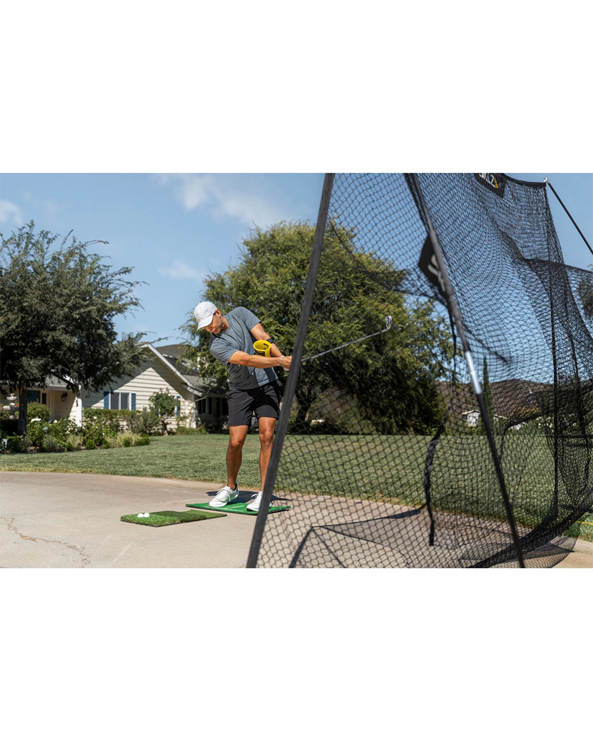 6 Sklz Shallow Shot Golfer Body Arm Sync Device Training Alignment Guide - Yellow, 6 of 8