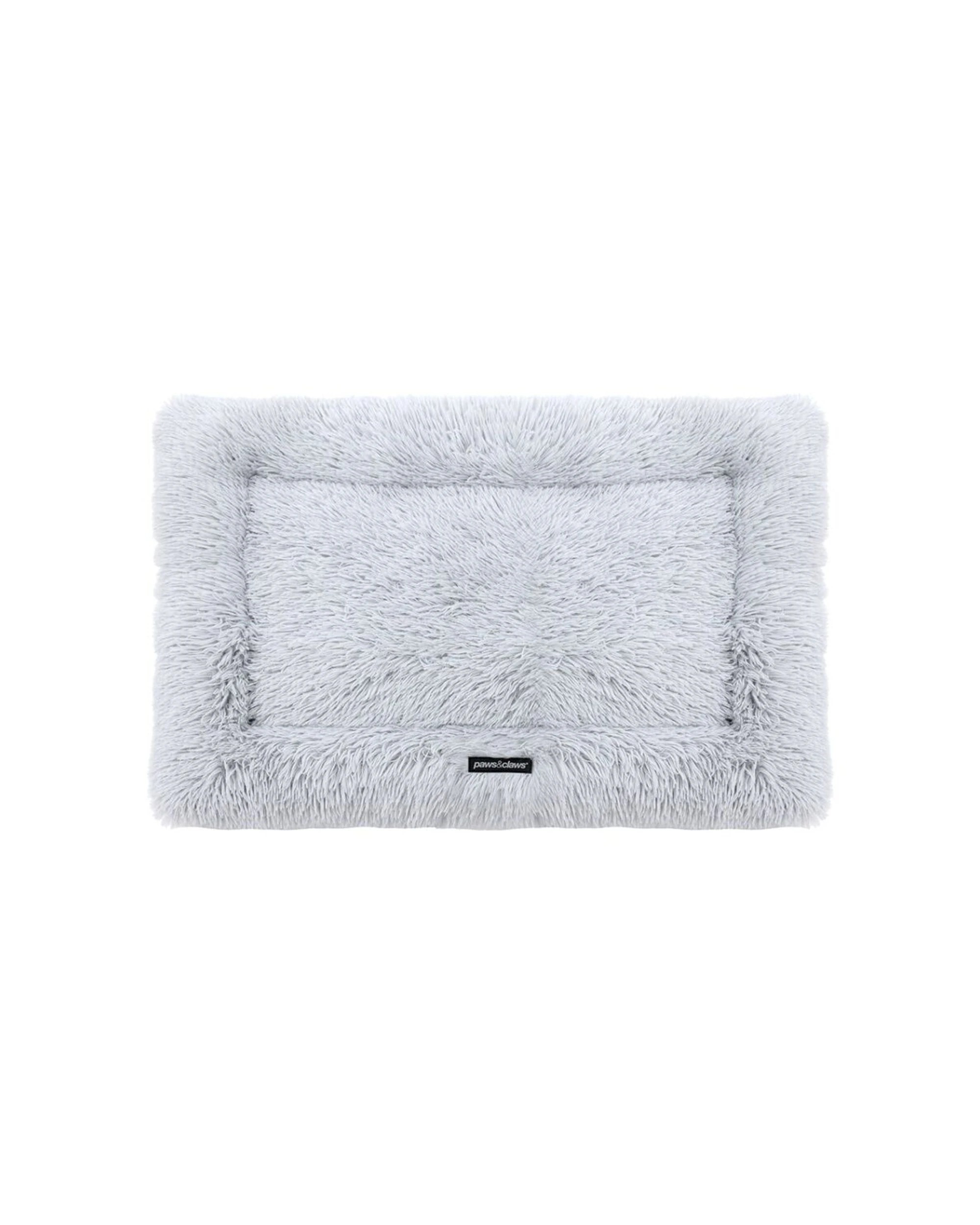 6 Paws And Claws Pet Mat Super Plush Washable Non Slip Large 90x60x4cm - Grey, 6 of 7