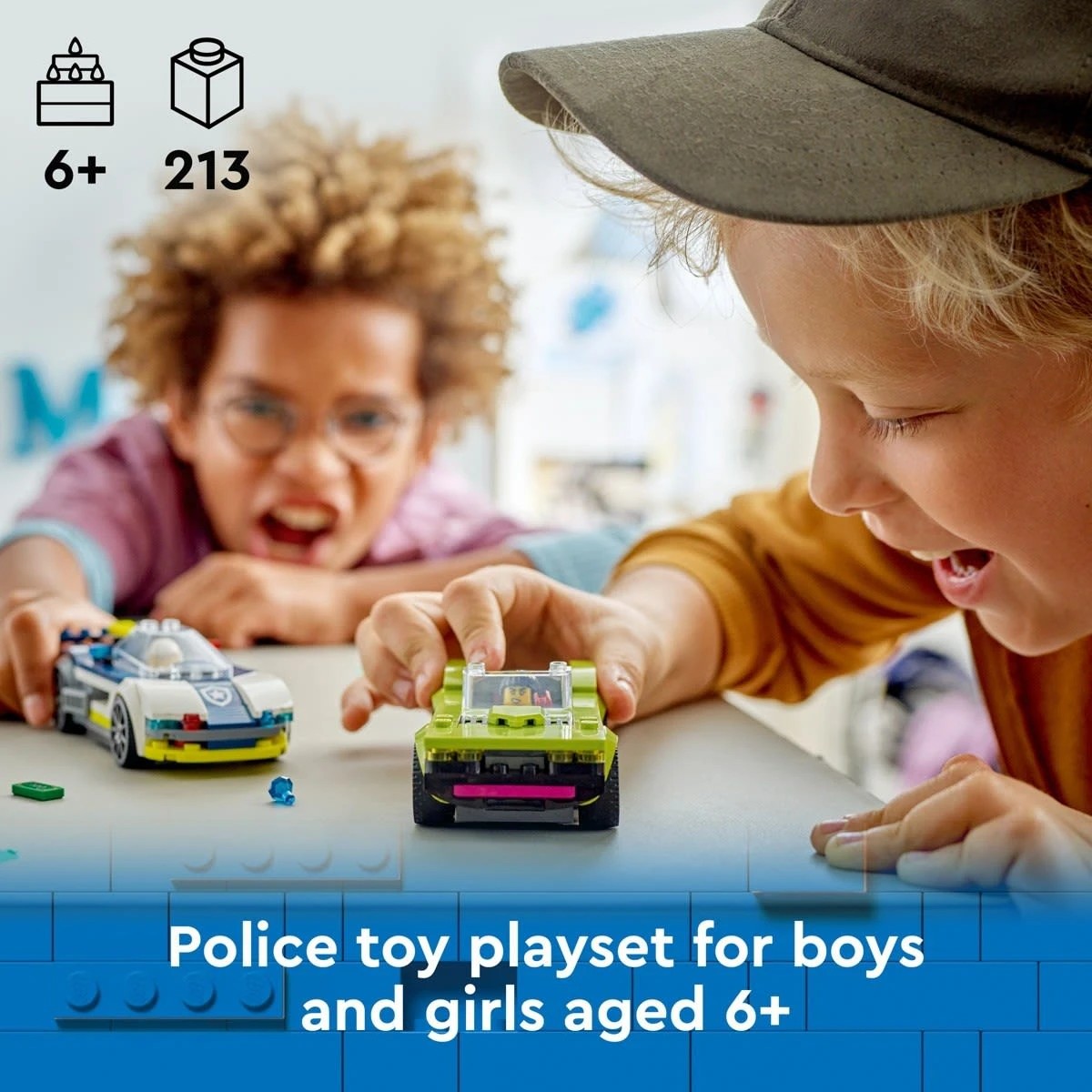 4 LEGO City Police Car and Muscle Car Chase 60415, 4 of 10