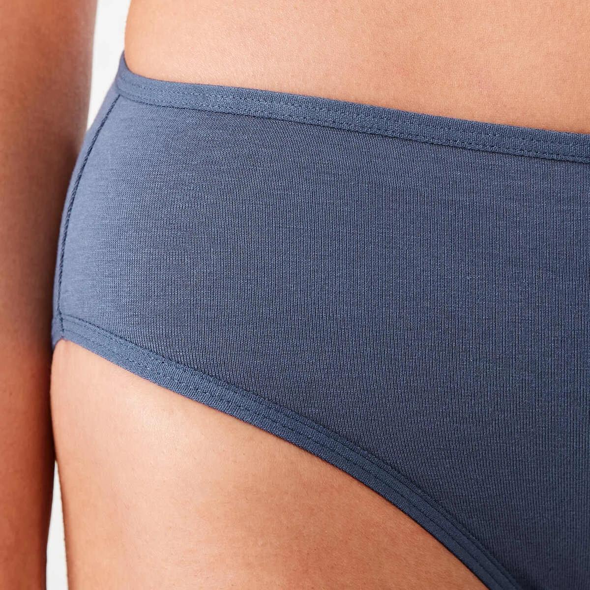 10 5 Pack Cotton Stretch Hi-Cut Briefs VELVET GEO MULTI, 10 of 10