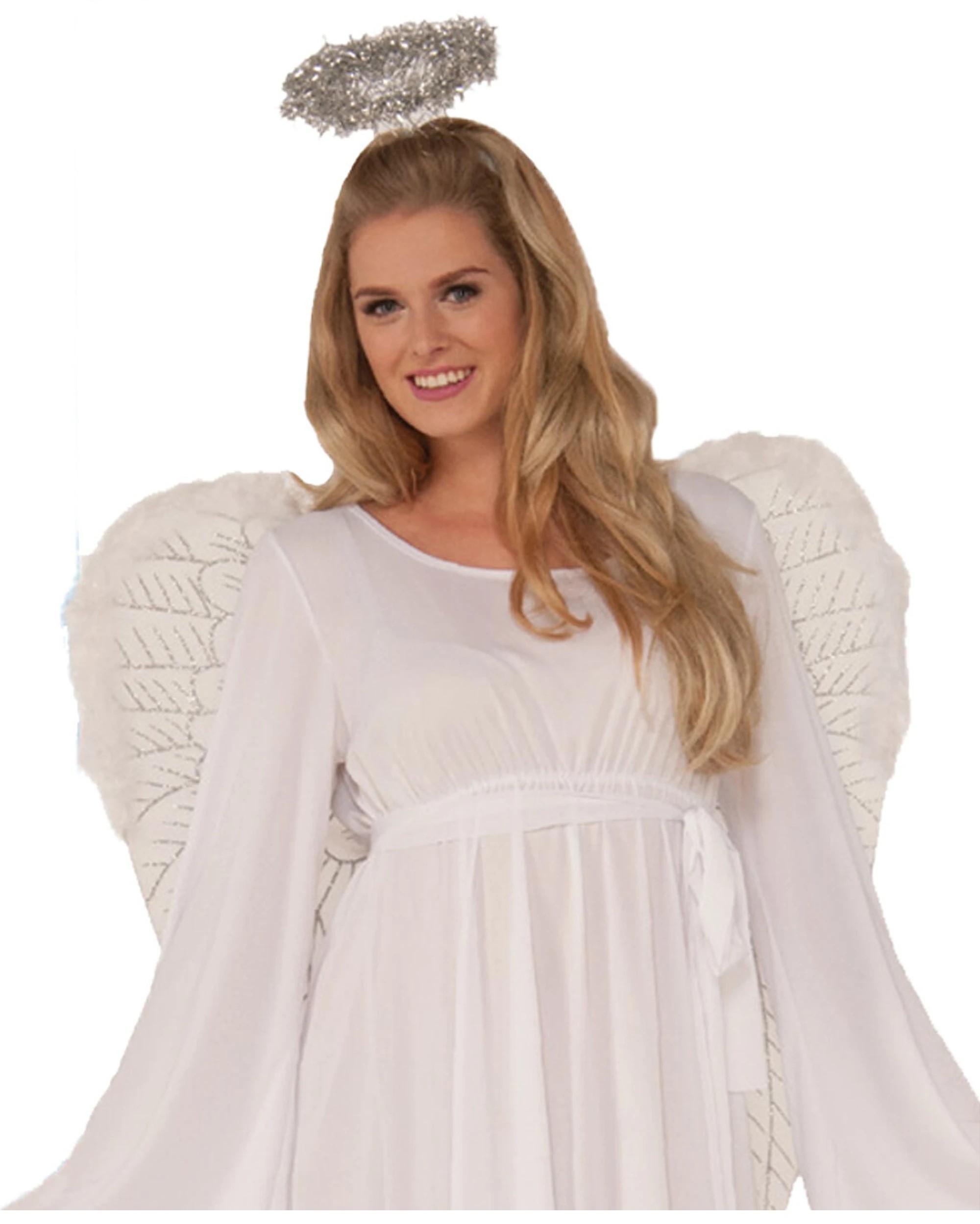 2 Forum Novelties Angel Christmas Nativity Women Opp Costume Size Standard - White, 2 of 3