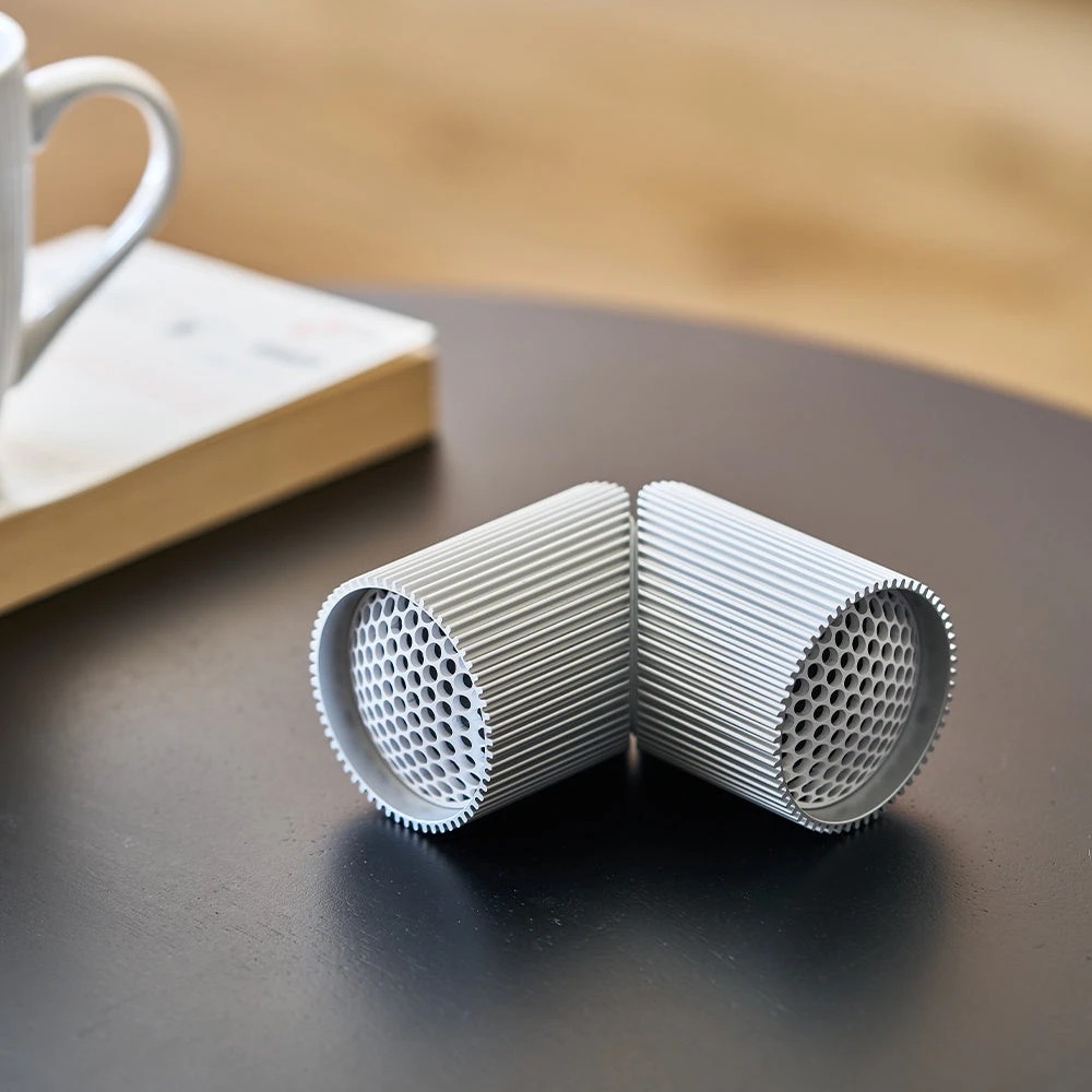 4 Lexon Ray Set Of Magnetic Bluetooth Speakers - Metallic, 4 of 6