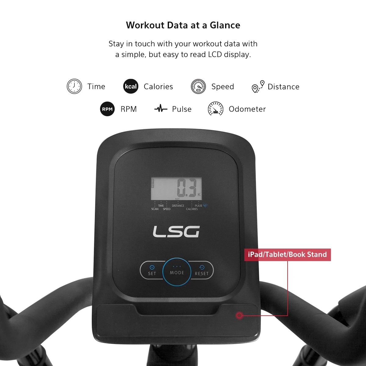 6 LSG CTG-300 Cross Trainer - Black, 6 of 10