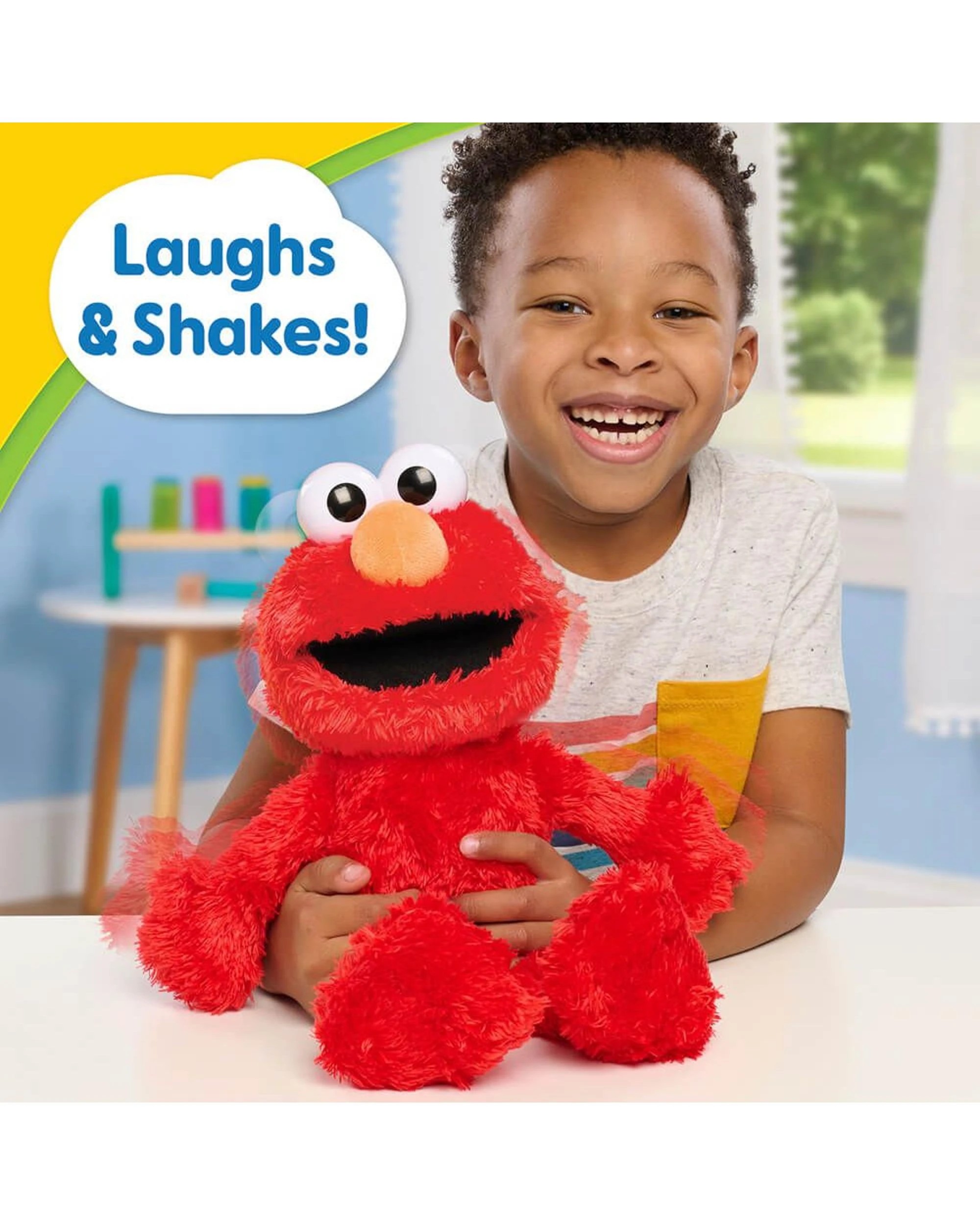 7 Sesame Street Tickle Me Elmo Animated Plush, 7 of 7