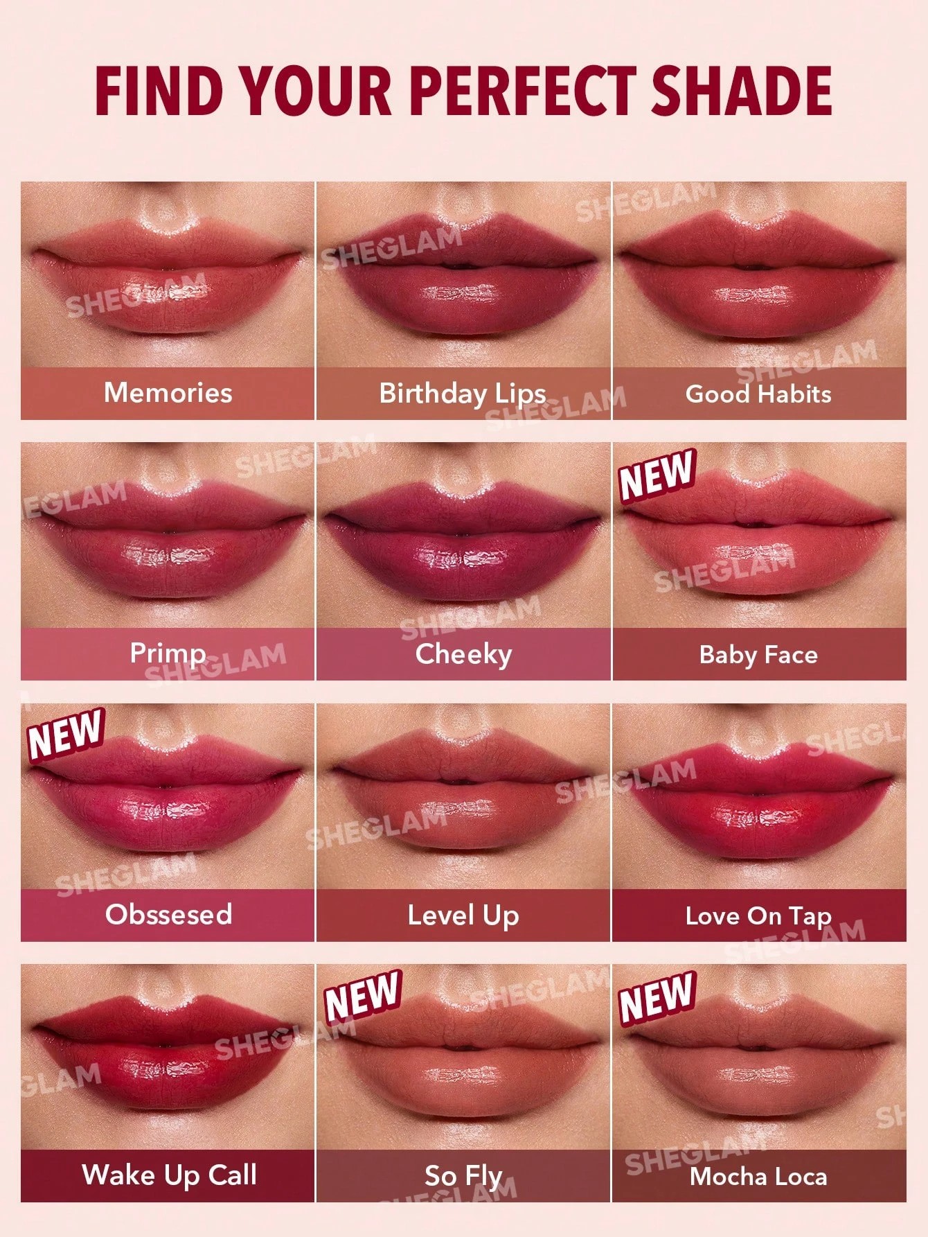 5 SHEGLAM Take A Hint Lip Tint - Level Up, 5 of 6
