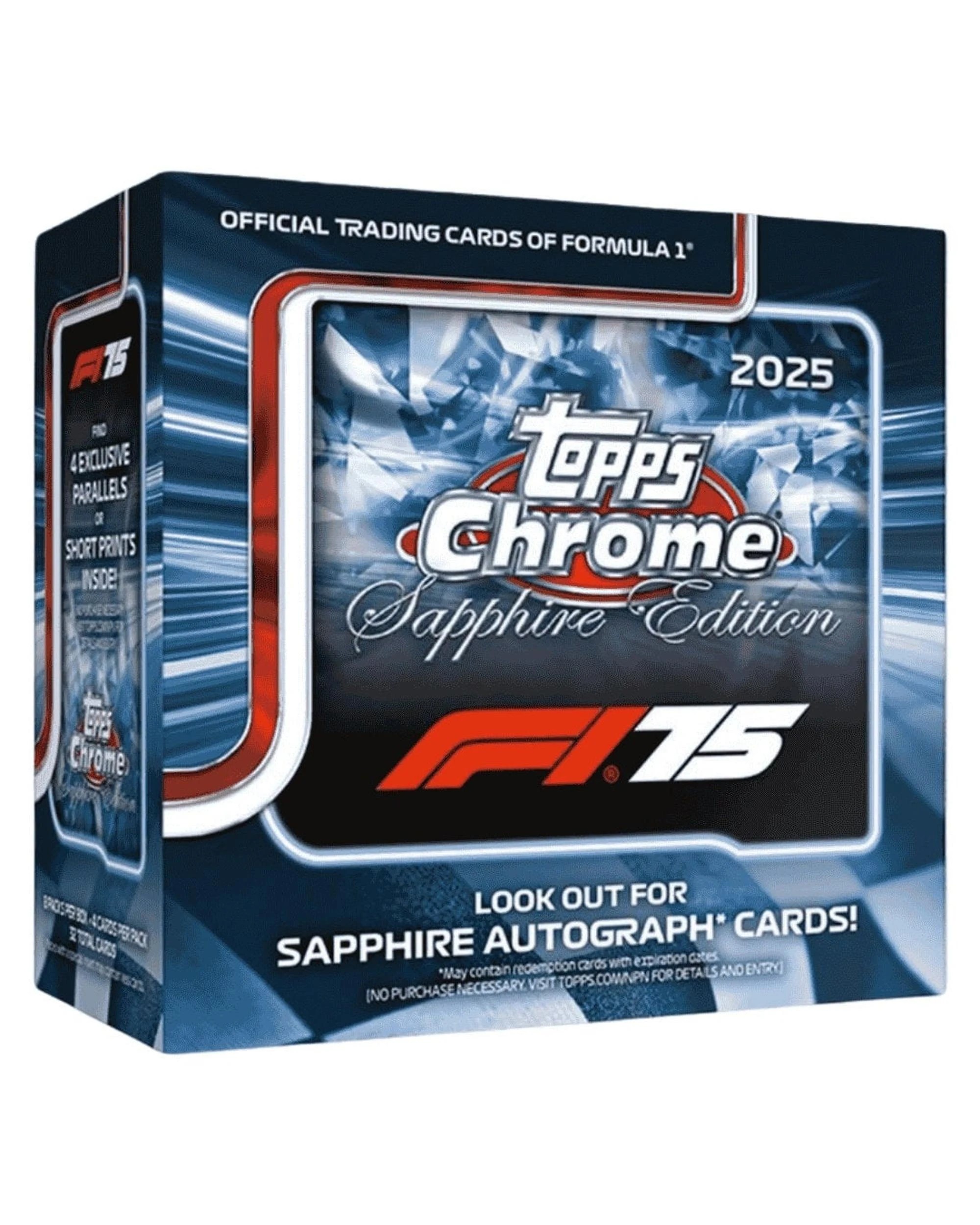 1 Topps 2025 Chrome F1 Sapphire Edition Hobby Box, 1 of 1