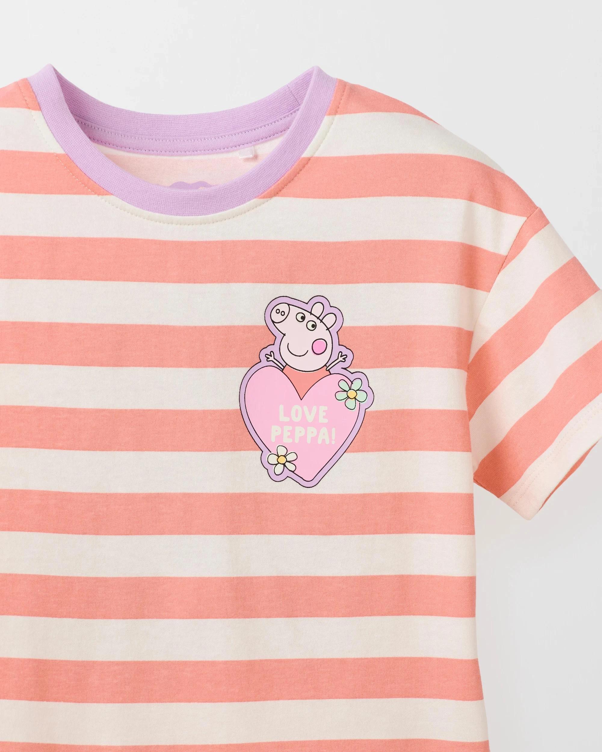 3 Peppa Pig Australian Cotton T-Shirt ORANGE, 3 of 3