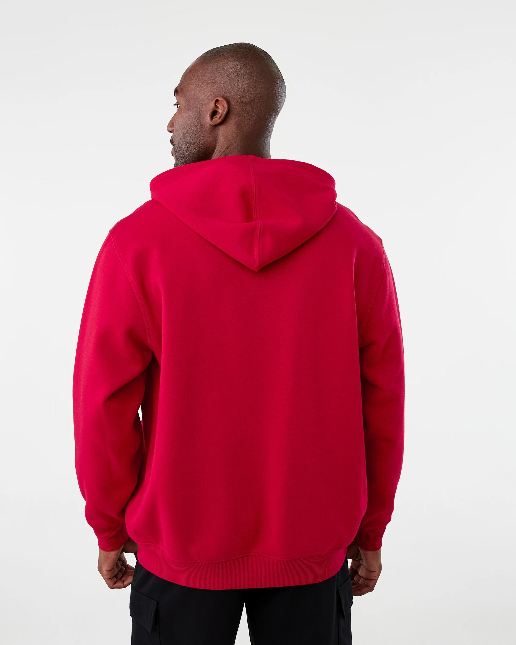3 Everlast Mens Bronx Hoodie Team Red, 3 of 8