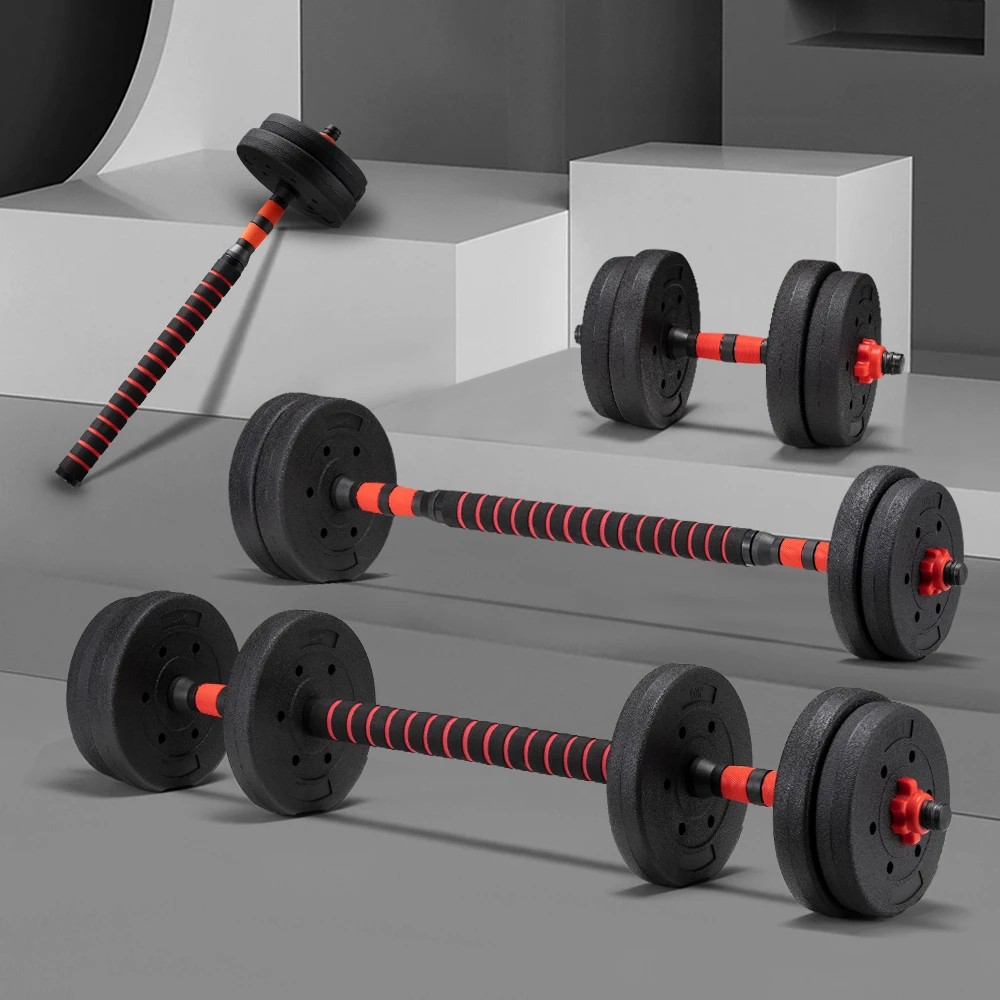 3 ProPulse 15KG Adjustable Dumbbell Barbell Set Home Gym Weights Exercise - Black, 3 of 3
