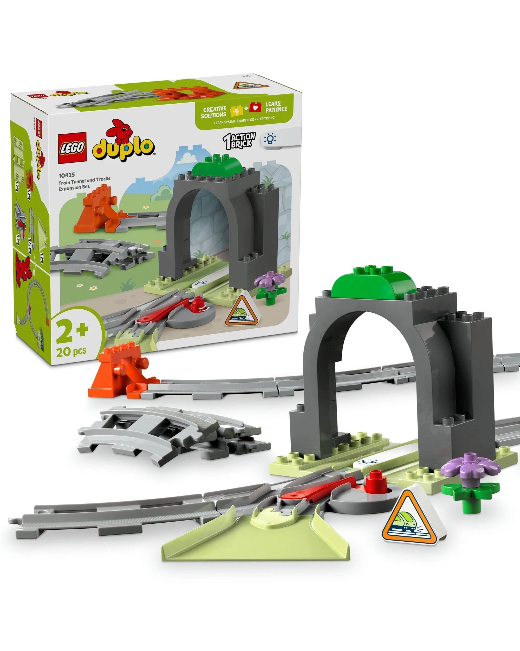 1 LEGO DUPLO Train Tunnel and Tracks Expansion Set - 10425, 1 of 10
