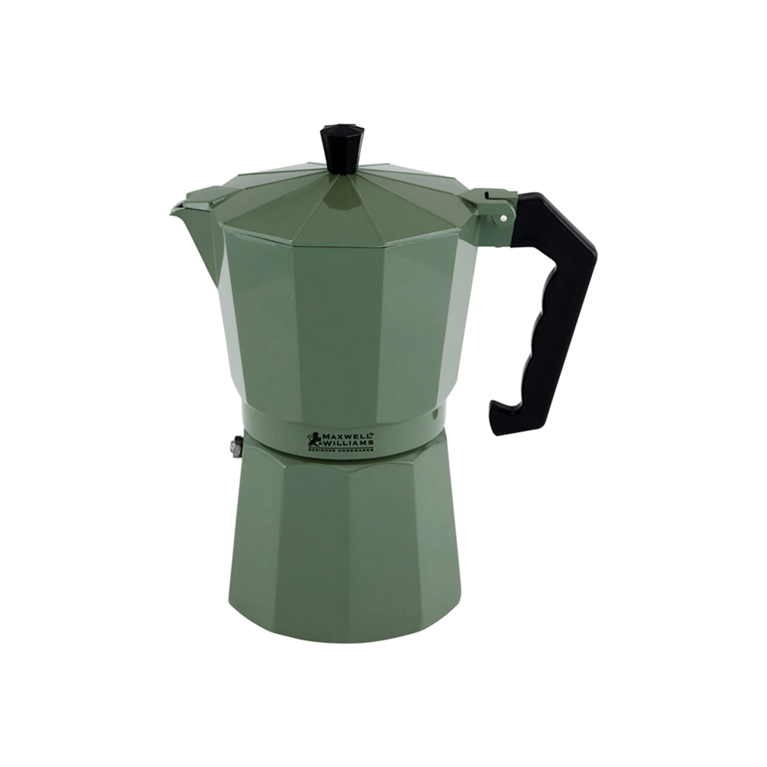 1 Maxwell & Williams 9 Cup Traditional Stovetop Espresso Maker Coffee Maker
 - Silver, 1 of 4