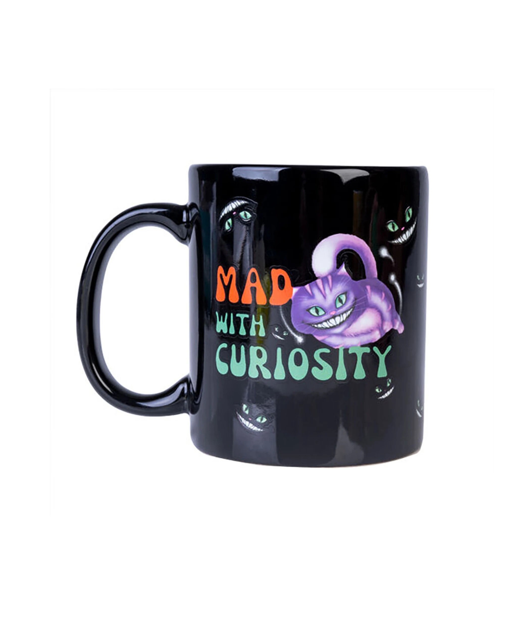 2 Mad Cat Ceramic Coffee Mug Drinkware 115x95mm Watcha Doin - Black, 2 of 5