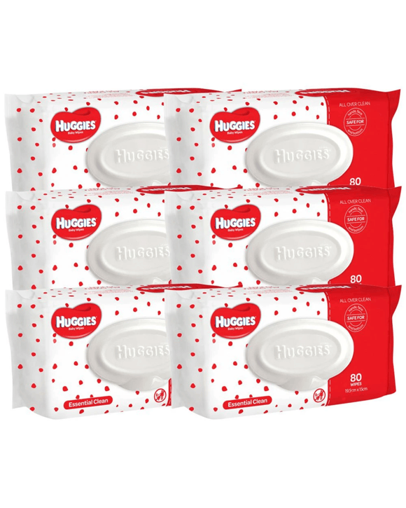 Huggies Essentials Baby Wipes  480 Pack