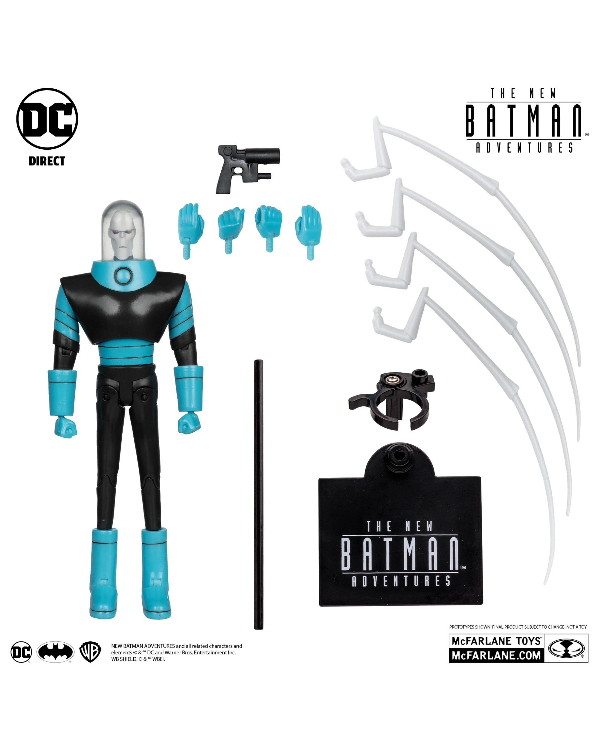 3 DC Direct The New Batman Adventures Mr Freeze 6 inch Action Figure, 3 of 10