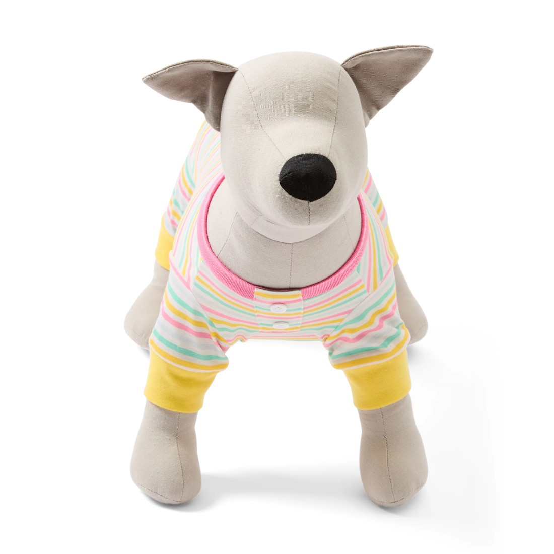 4 Pet Pyjamas Stripe - Large, Pink, 4 of 9