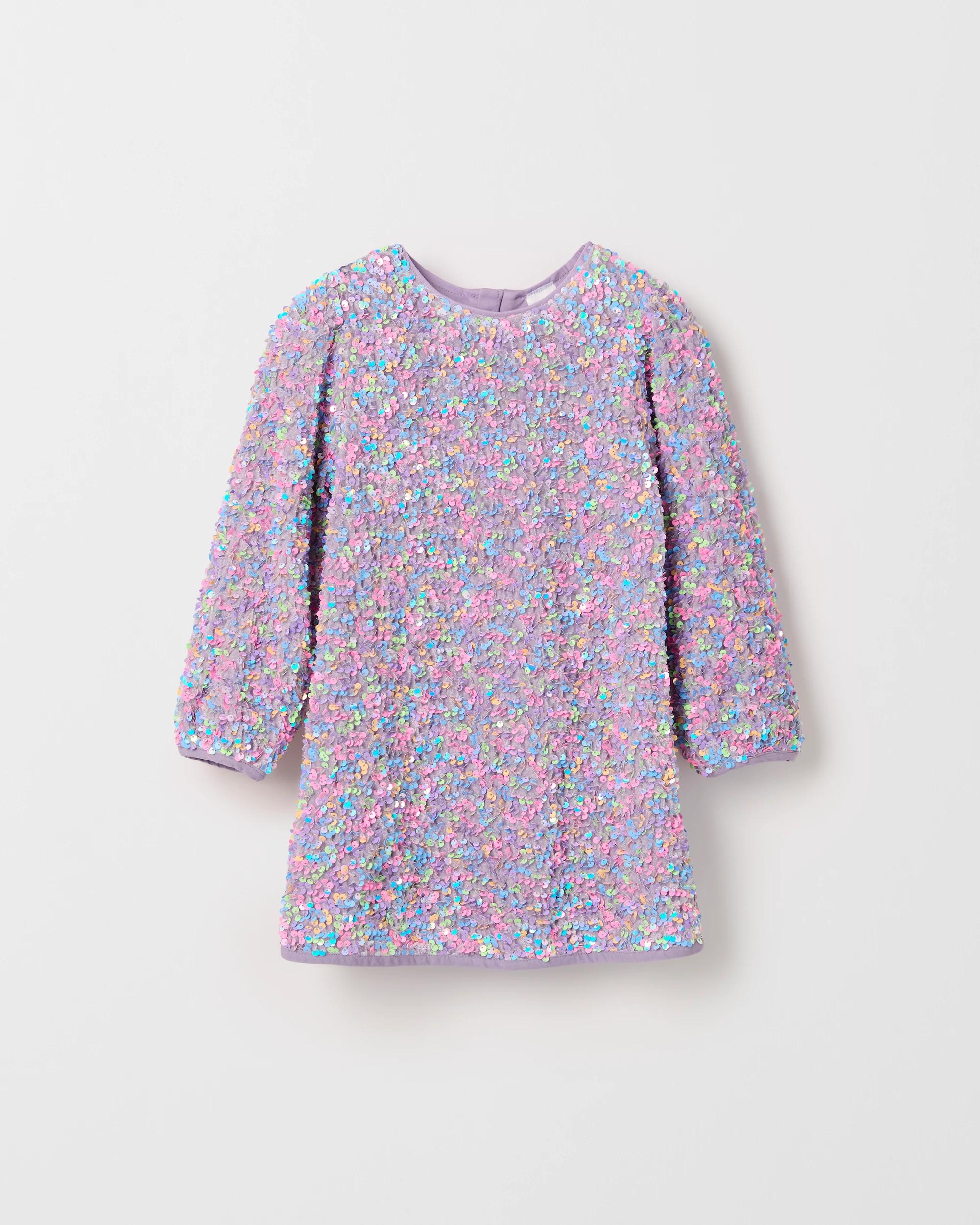 5 Target Kids Sequin Occasion Dress RAINBOW, 5 of 6