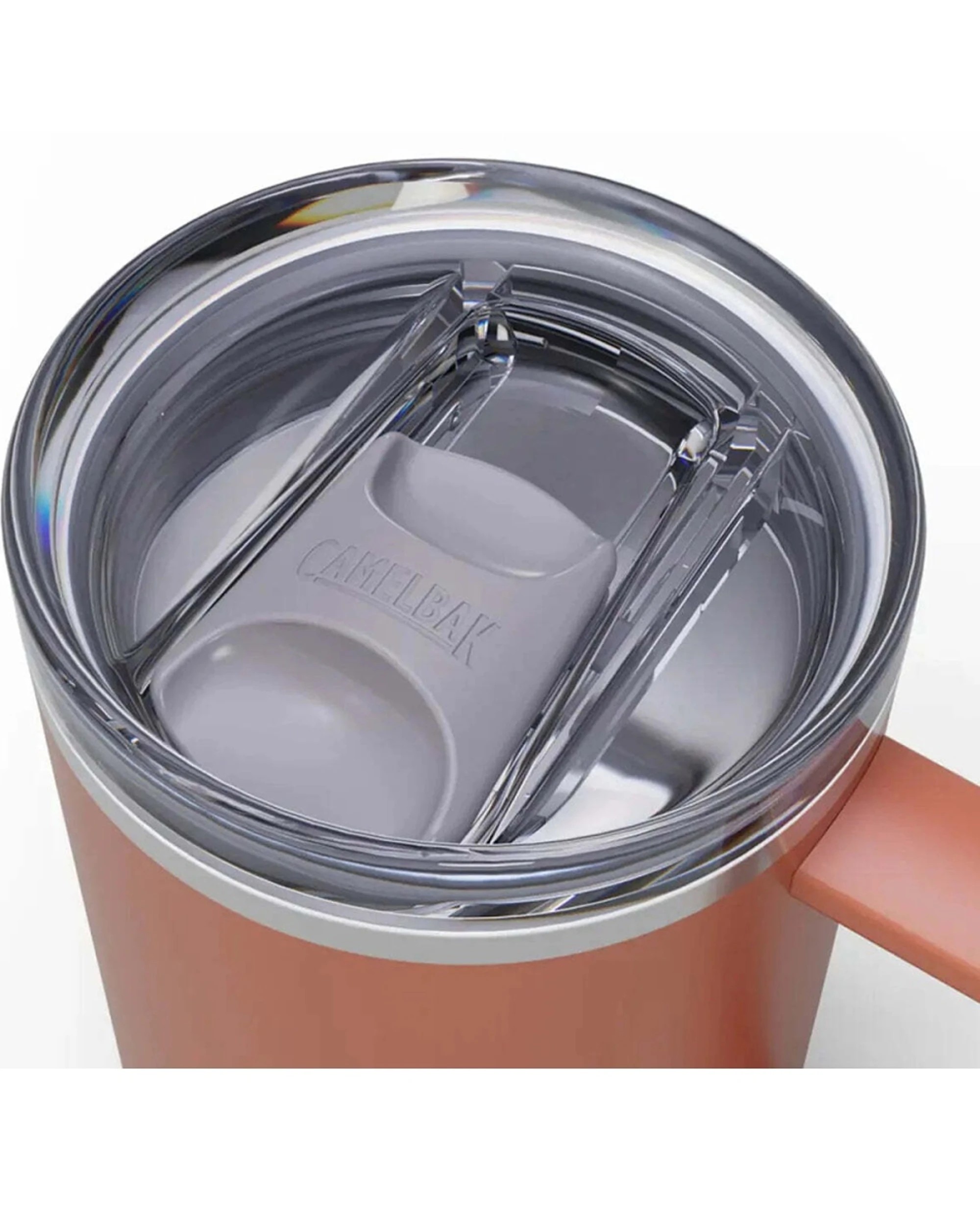 3 Camelbak Thrive Insulated Stainless Steel Leakproof Mug Soft Handle 500ml Sierra - Red, 3 of 4