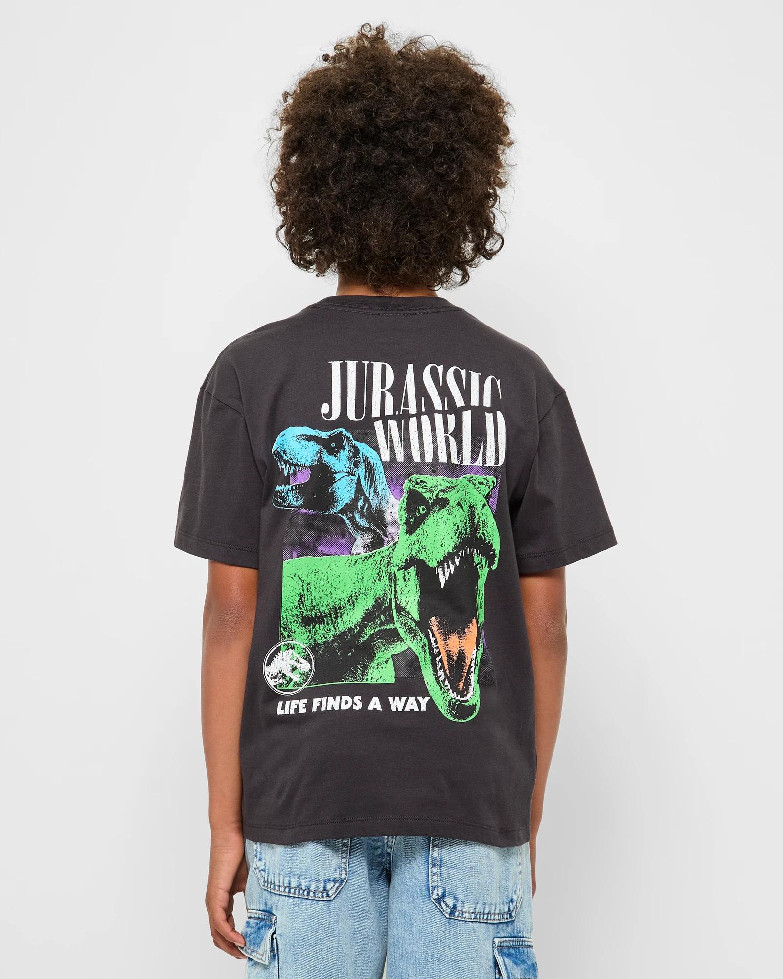 3 Jurassic World Australian Cotton T-shirt CHARCOAL, 3 of 5