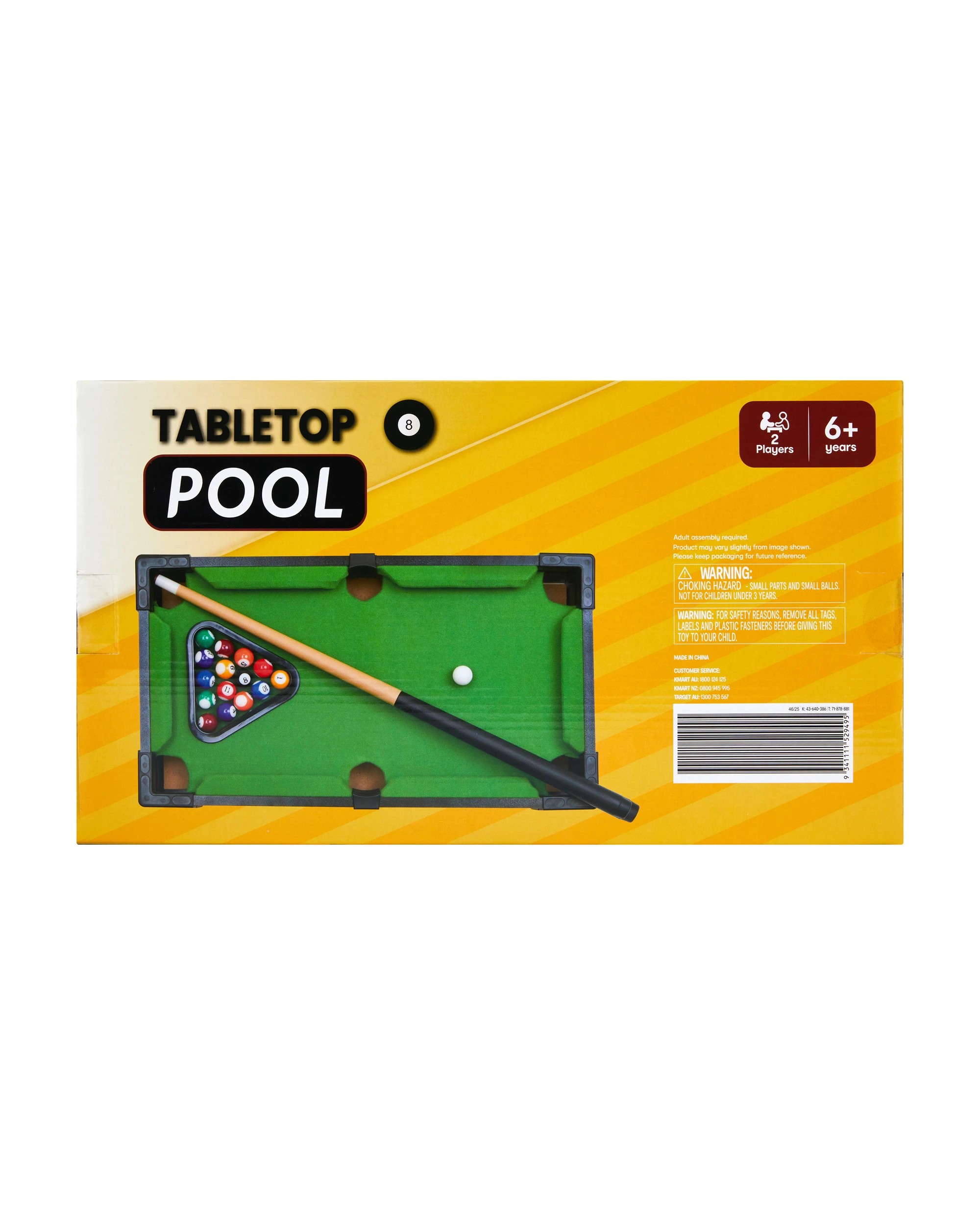 6 Tabletop Pool, 6 of 6
