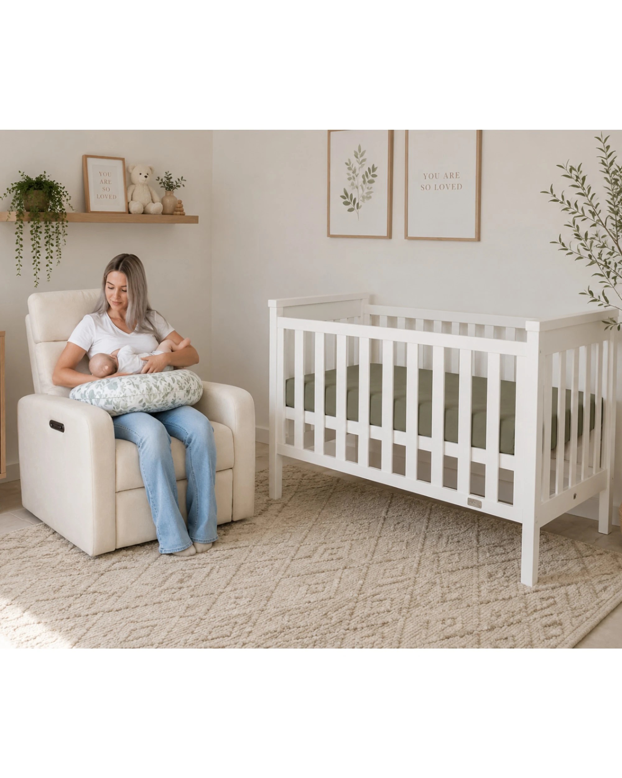 2 Babyhood Milano Cot - White, 2 of 5
