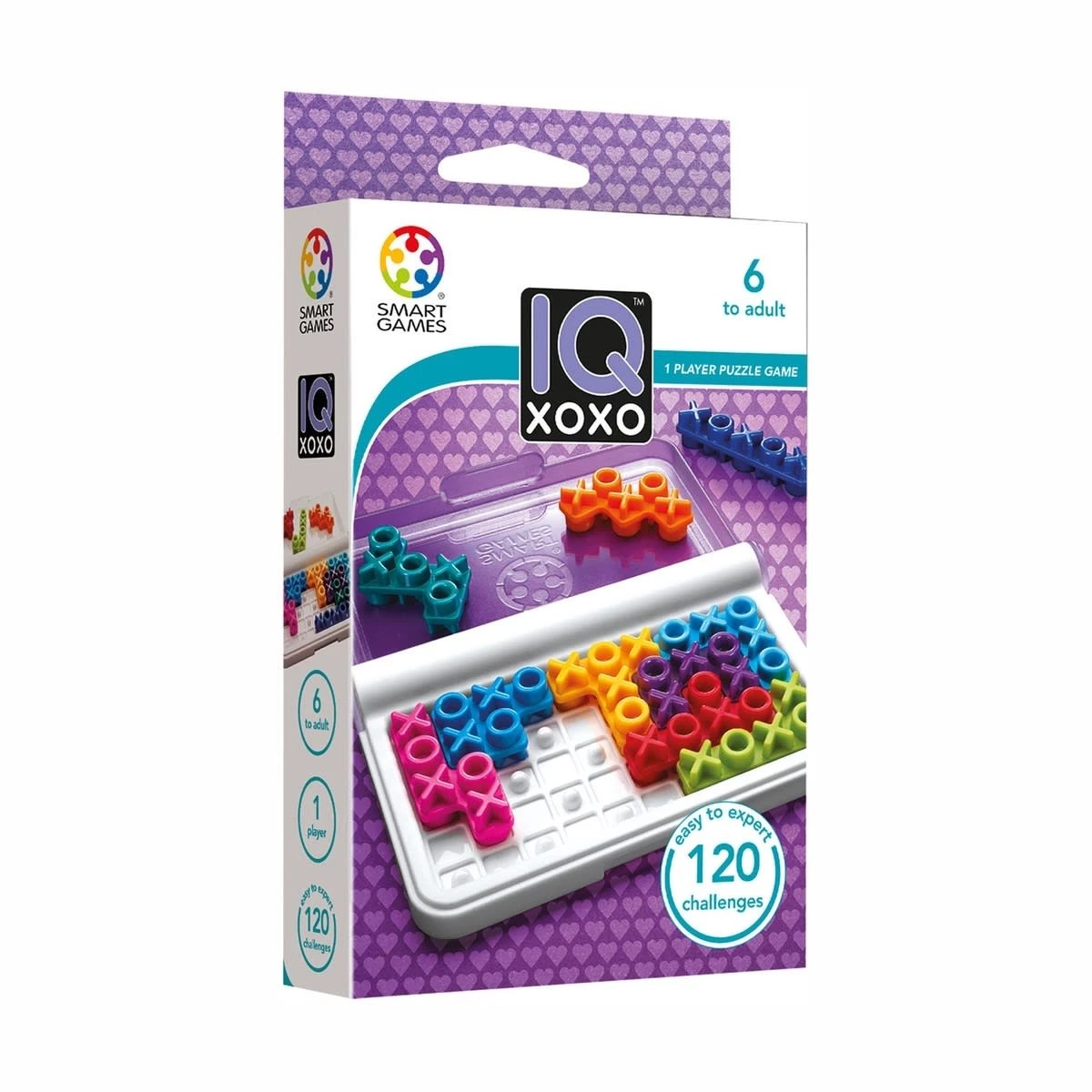 1 Smart Games IQ XOXO Puzzle Game, 1 of 3