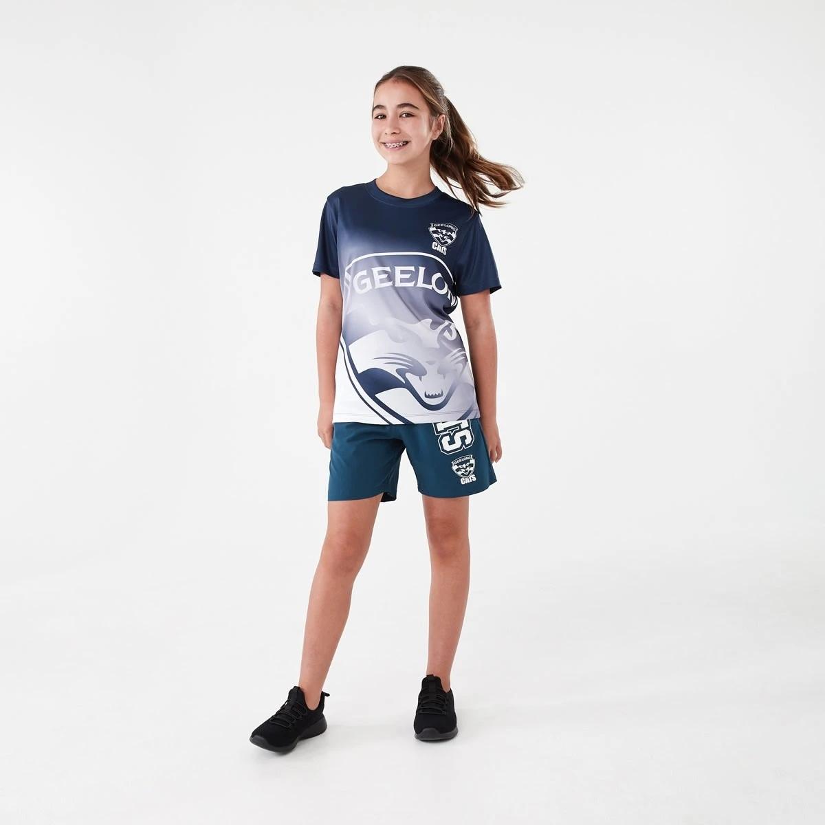 7 Official AFL Kids Training T-shirt Geelong, 7 of 10