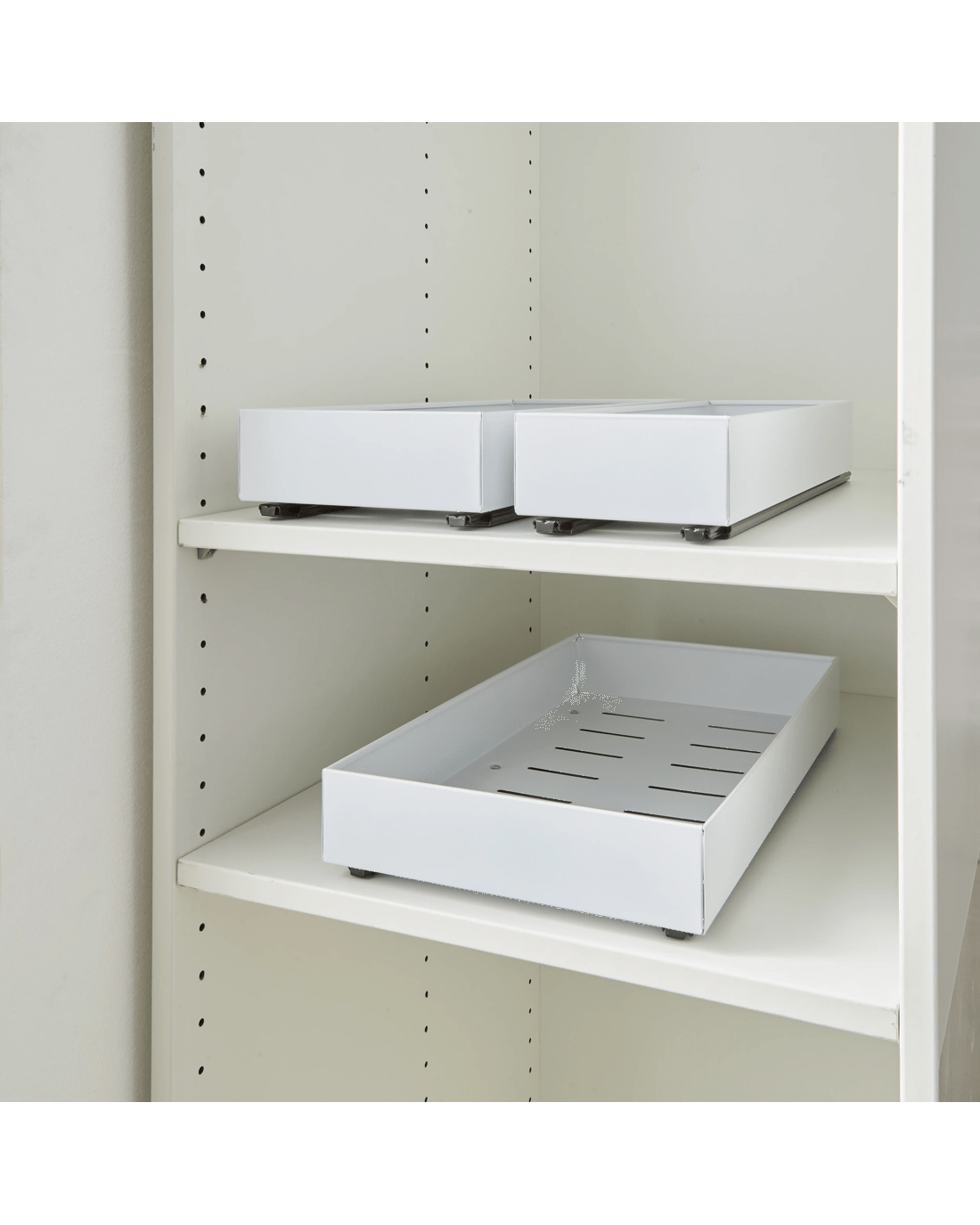 4 Set of 3 Pull-Out Drawers - White, 4 of 10
